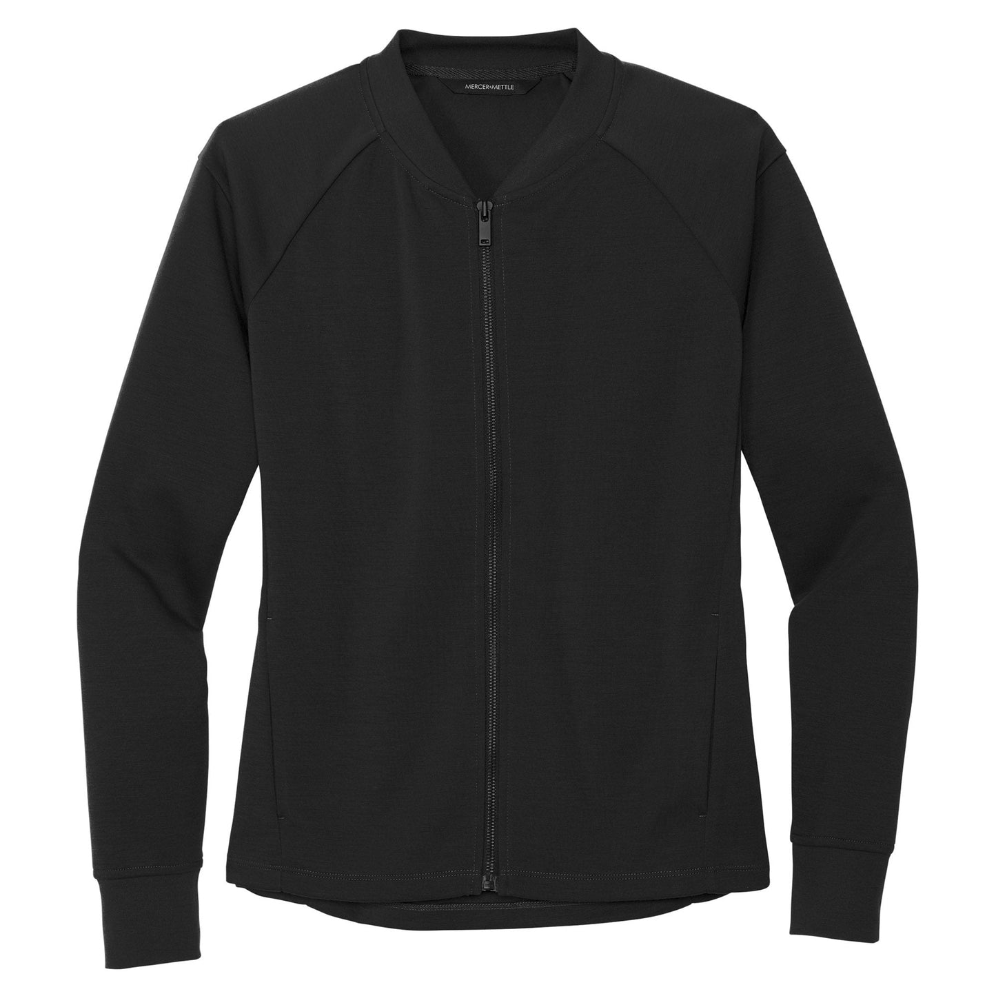Deep Black Jackets - Mercer+Mettle - Stylish Bomber