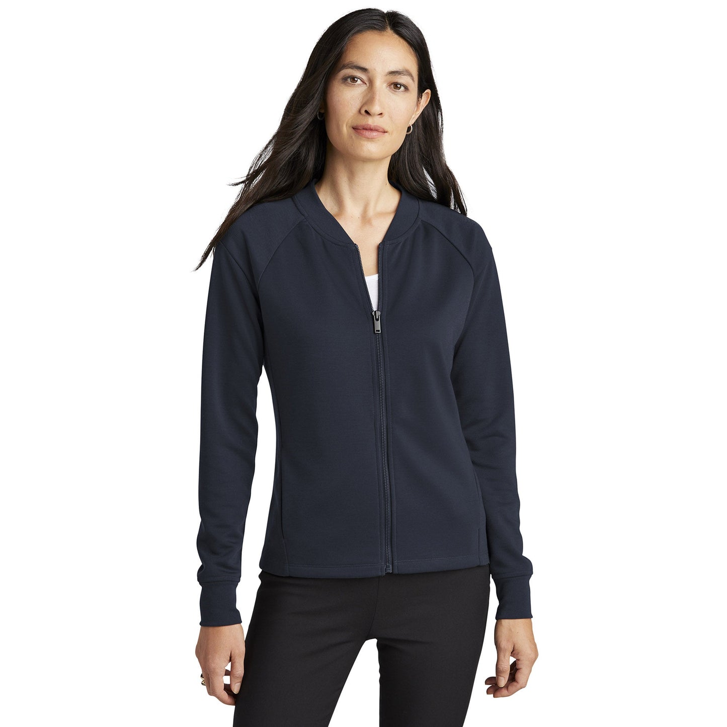 Deep Black Jackets - Mercer+Mettle - Stylish Bomber