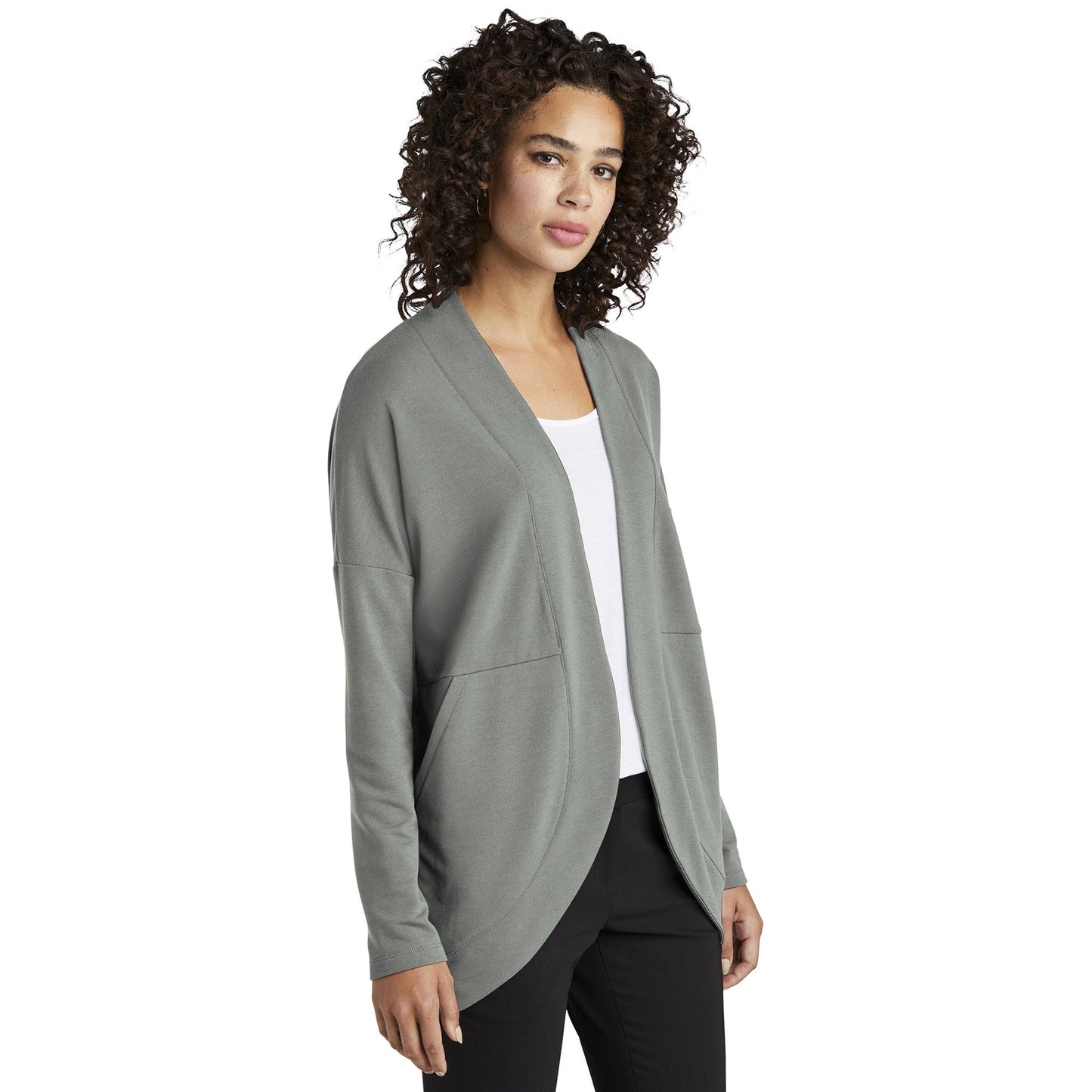 Anchor Grey Cardigan - Mercer+Mettle - Soft Stretch