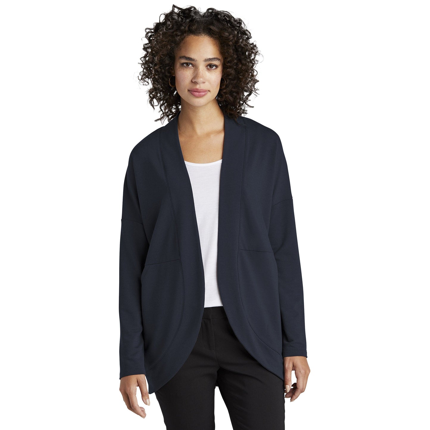 Anchor Grey Cardigan - Mercer+Mettle - Soft Stretch