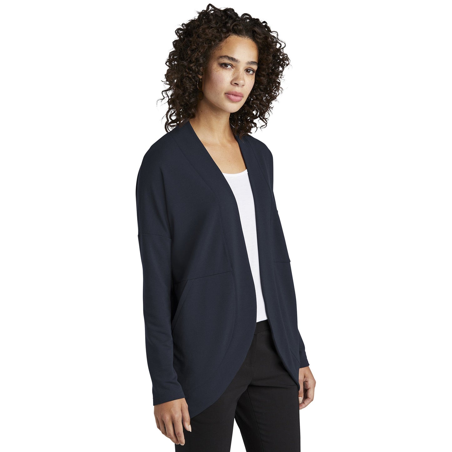 Anchor Grey Cardigan - Mercer+Mettle - Soft Stretch