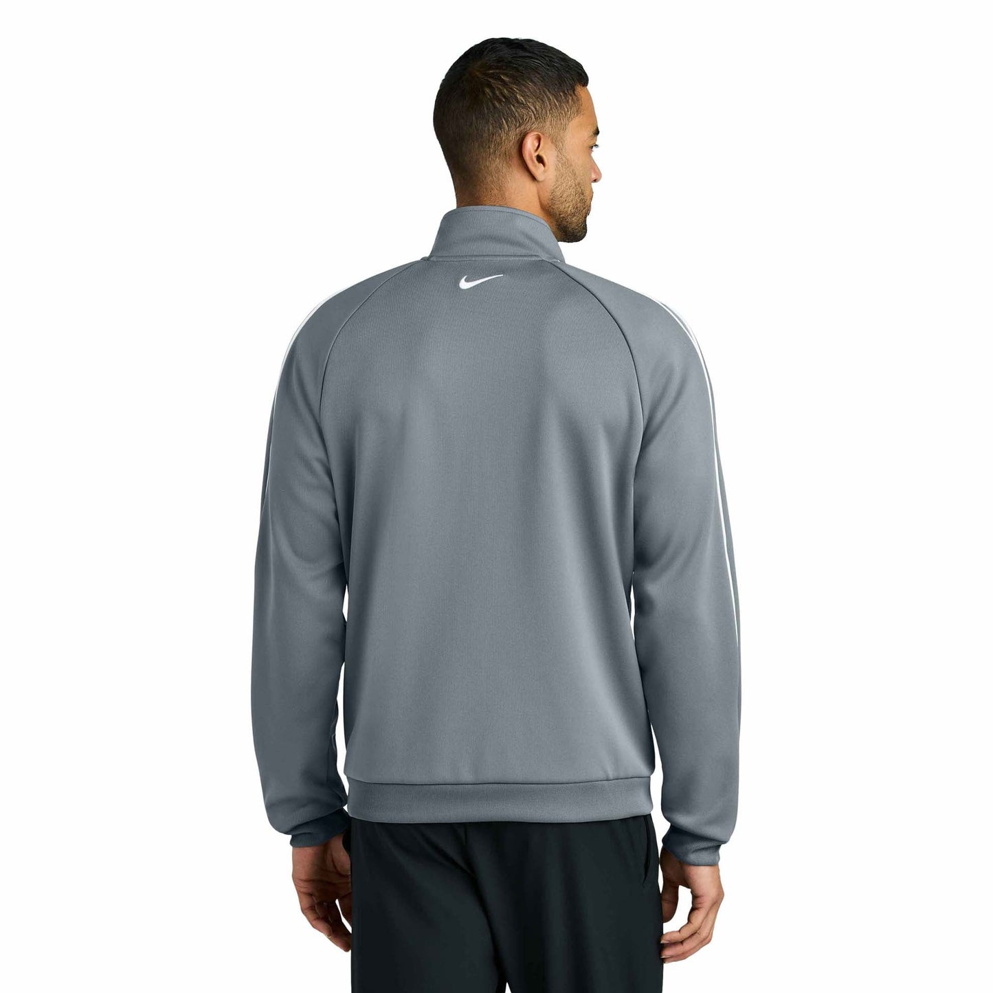 Black Track Jacket - Nike - Stylish Polyester Design