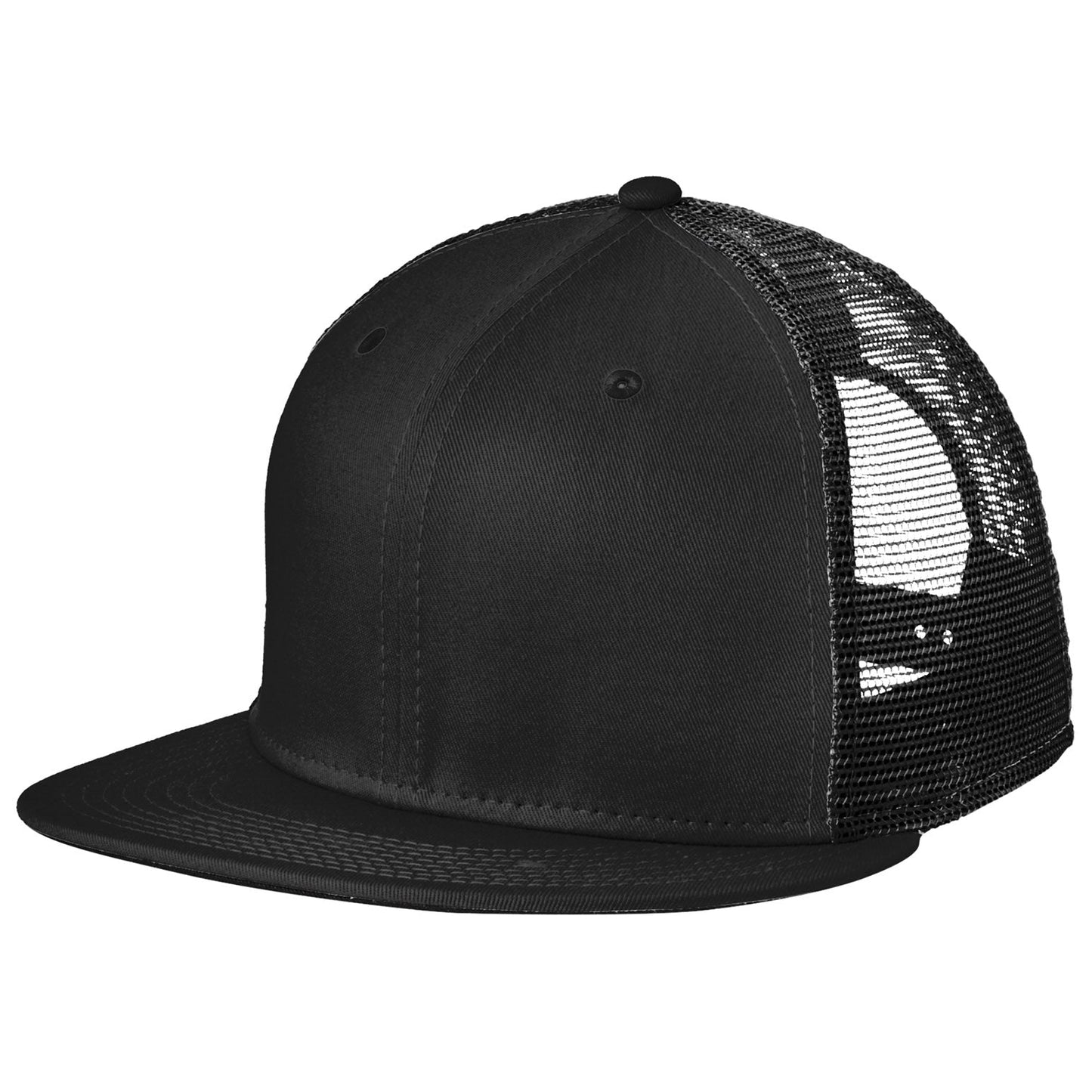 Black/Black Ball Caps - New Era - Trendy Snapback