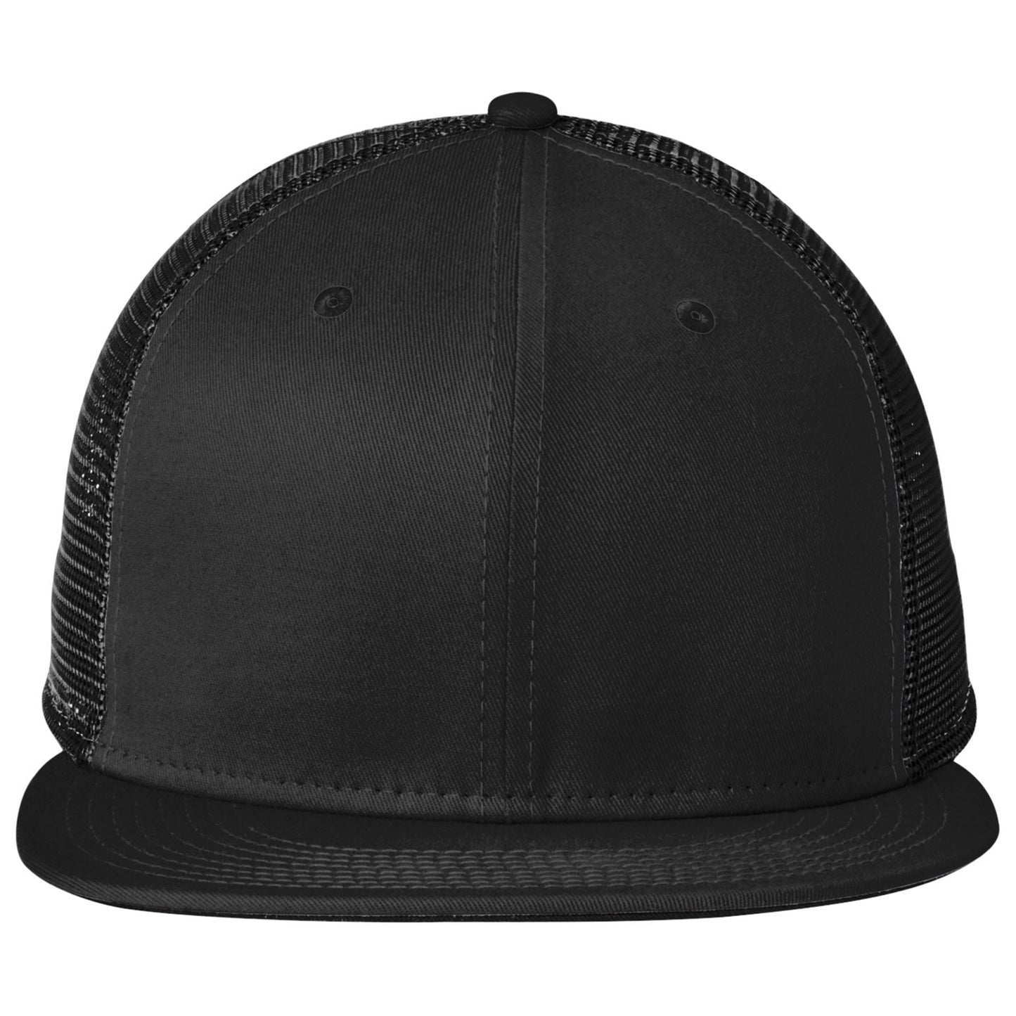 Black/Black Ball Caps - New Era - Trendy Snapback