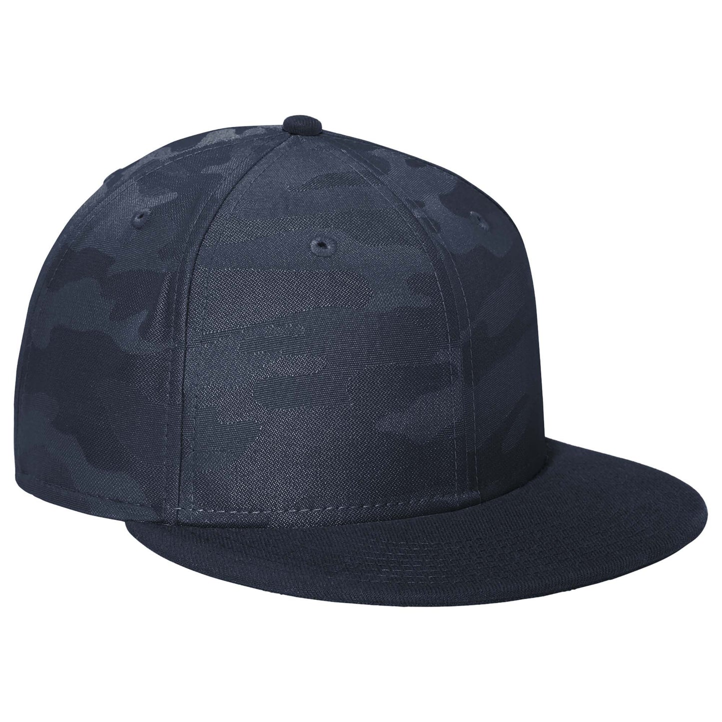 Black/Rainstorm Grey Camo Hat - New Era - Adjustable Closure
