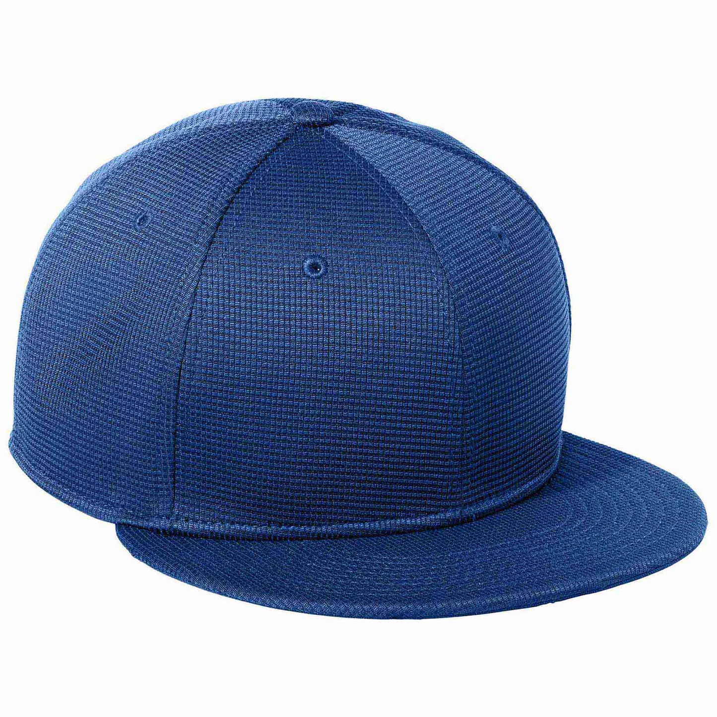 Black Flat Brim Hat - New Era - Structured Snapback