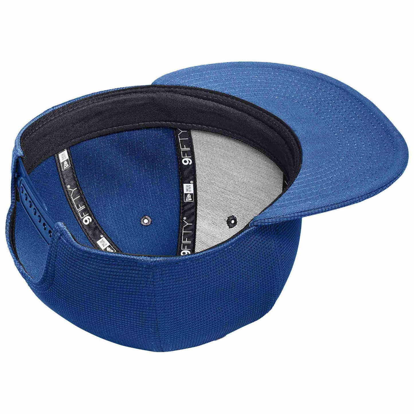 Black Flat Brim Hat - New Era - Structured Snapback
