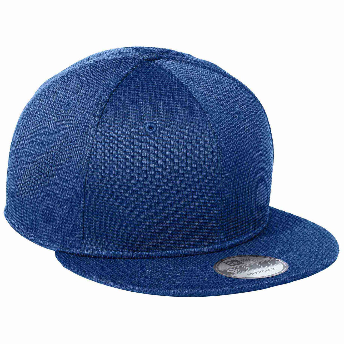 Black Flat Brim Hat - New Era - Structured Snapback