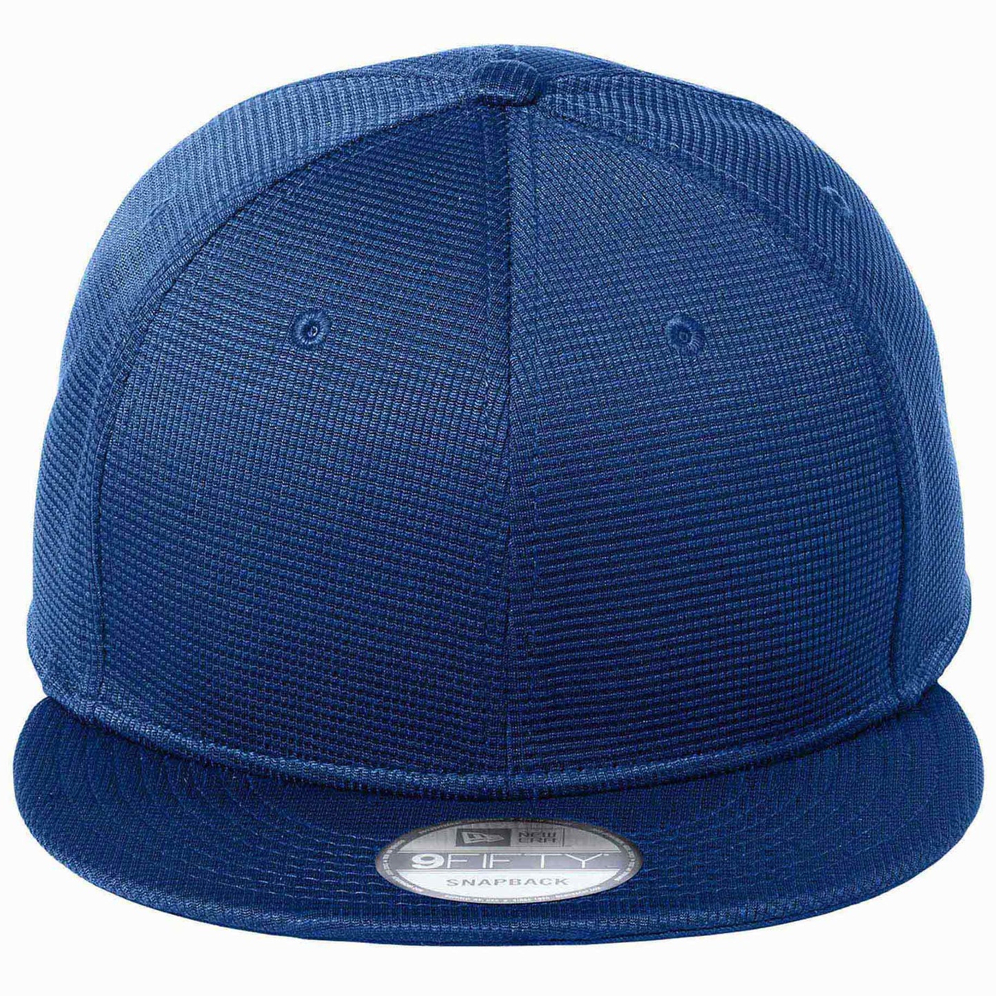 Black Flat Brim Hat - New Era - Structured Snapback