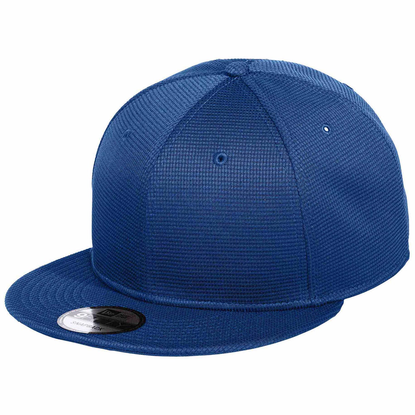 Black Flat Brim Hat - New Era - Structured Snapback