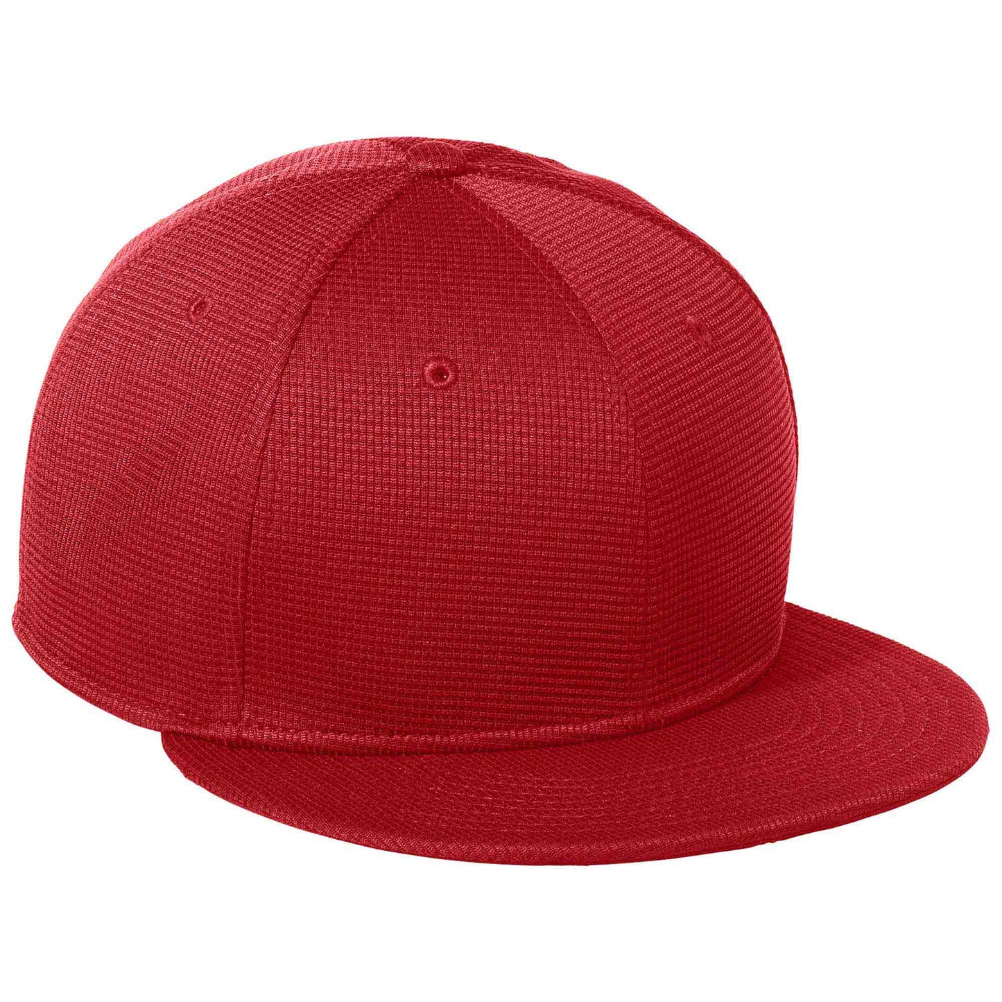 Black Flat Brim Hat - New Era - Structured Snapback