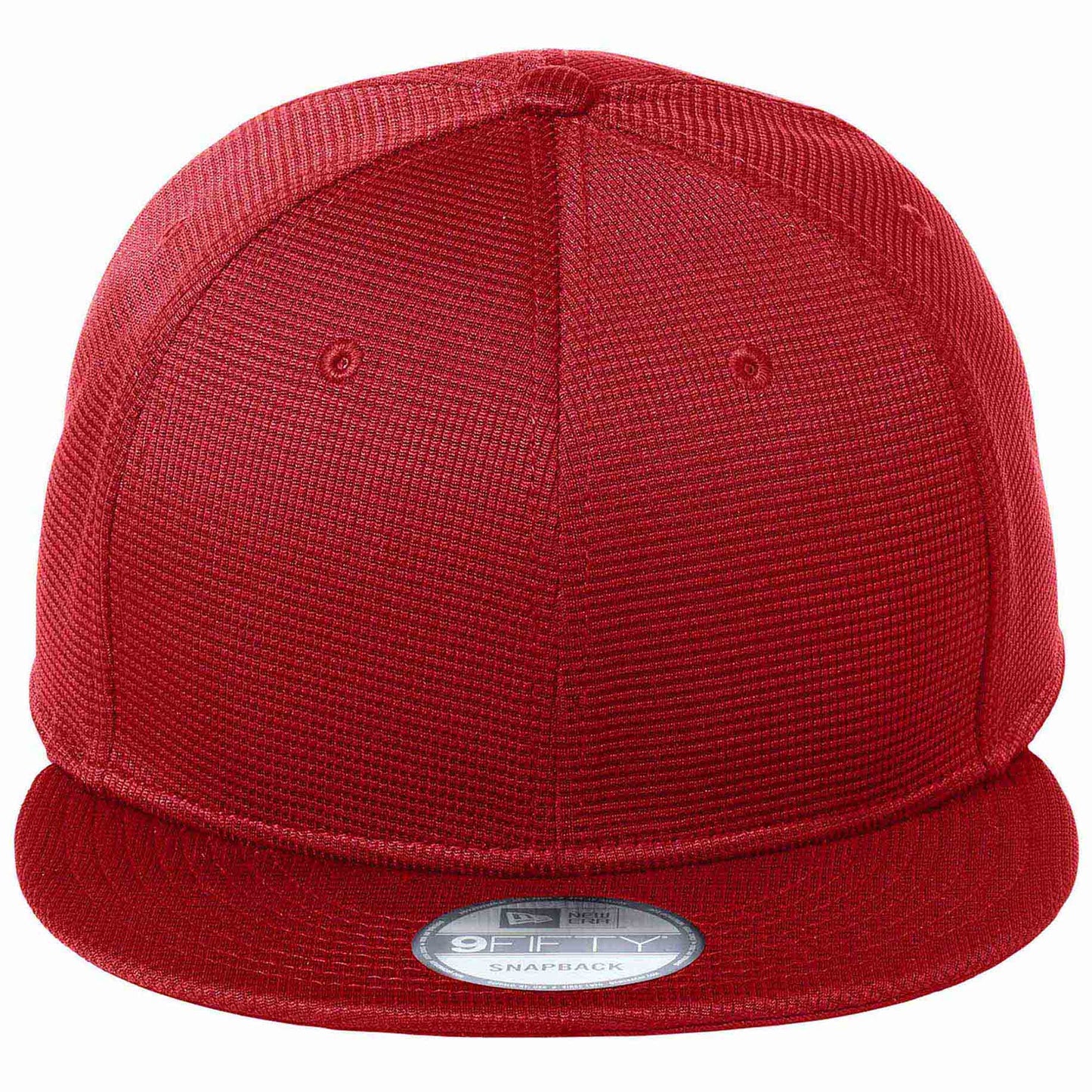 Black Flat Brim Hat - New Era - Structured Snapback