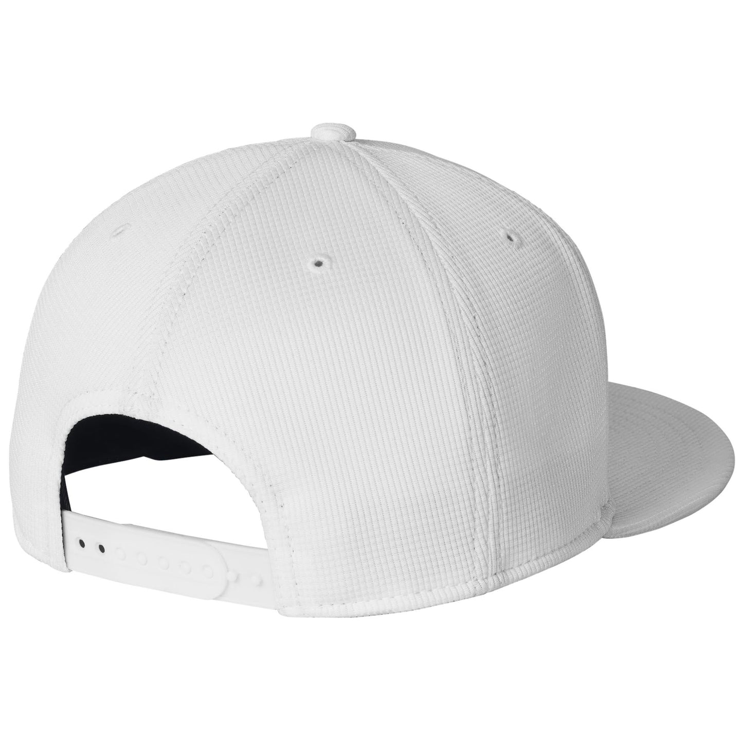 Black Flat Brim Hat - New Era - Structured Snapback