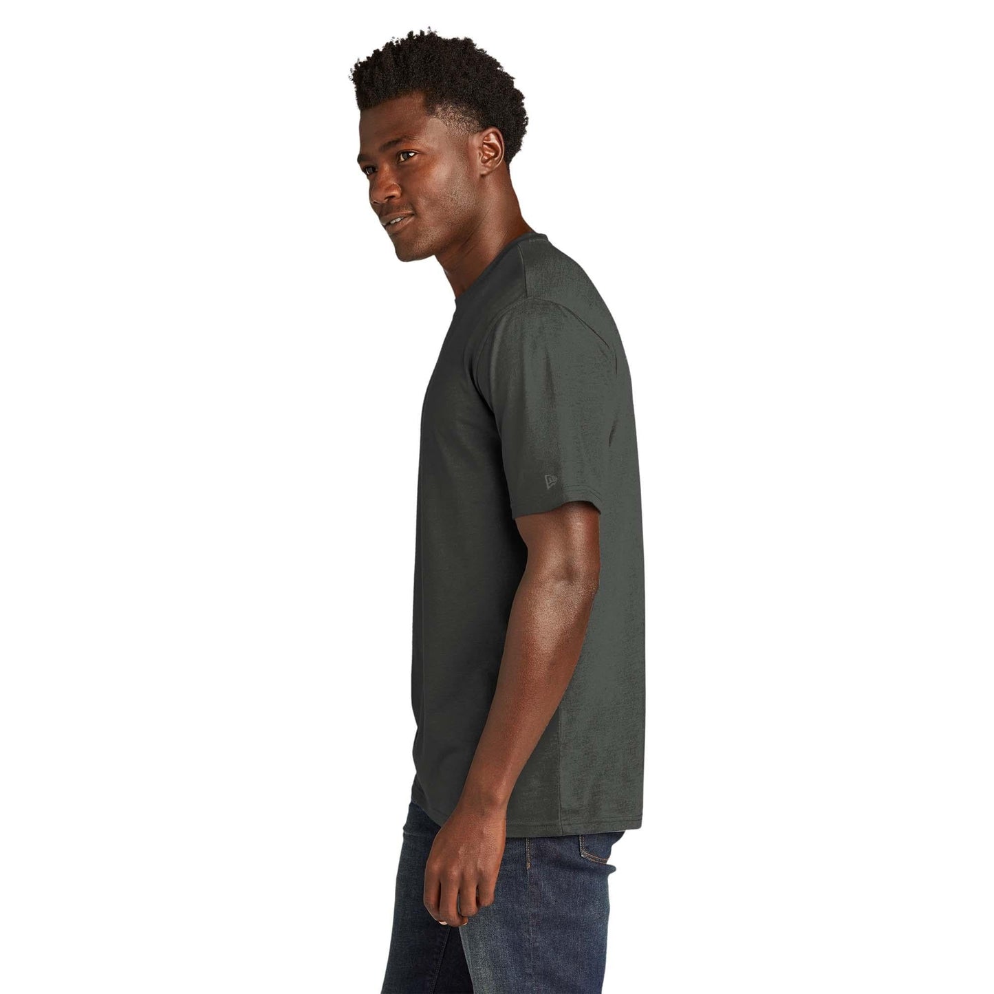 Graphite T-Shirt - New Era - Soft Tri-Blend Fabric