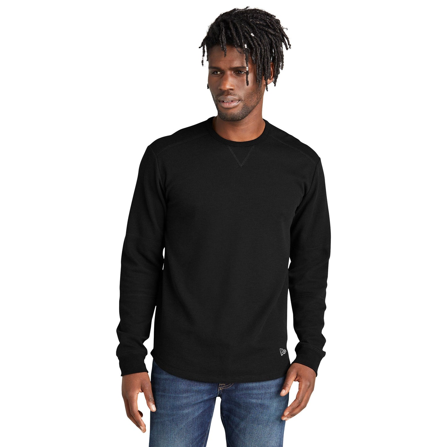 Black Heather T-Shirt - New Era - Comfortable Blend