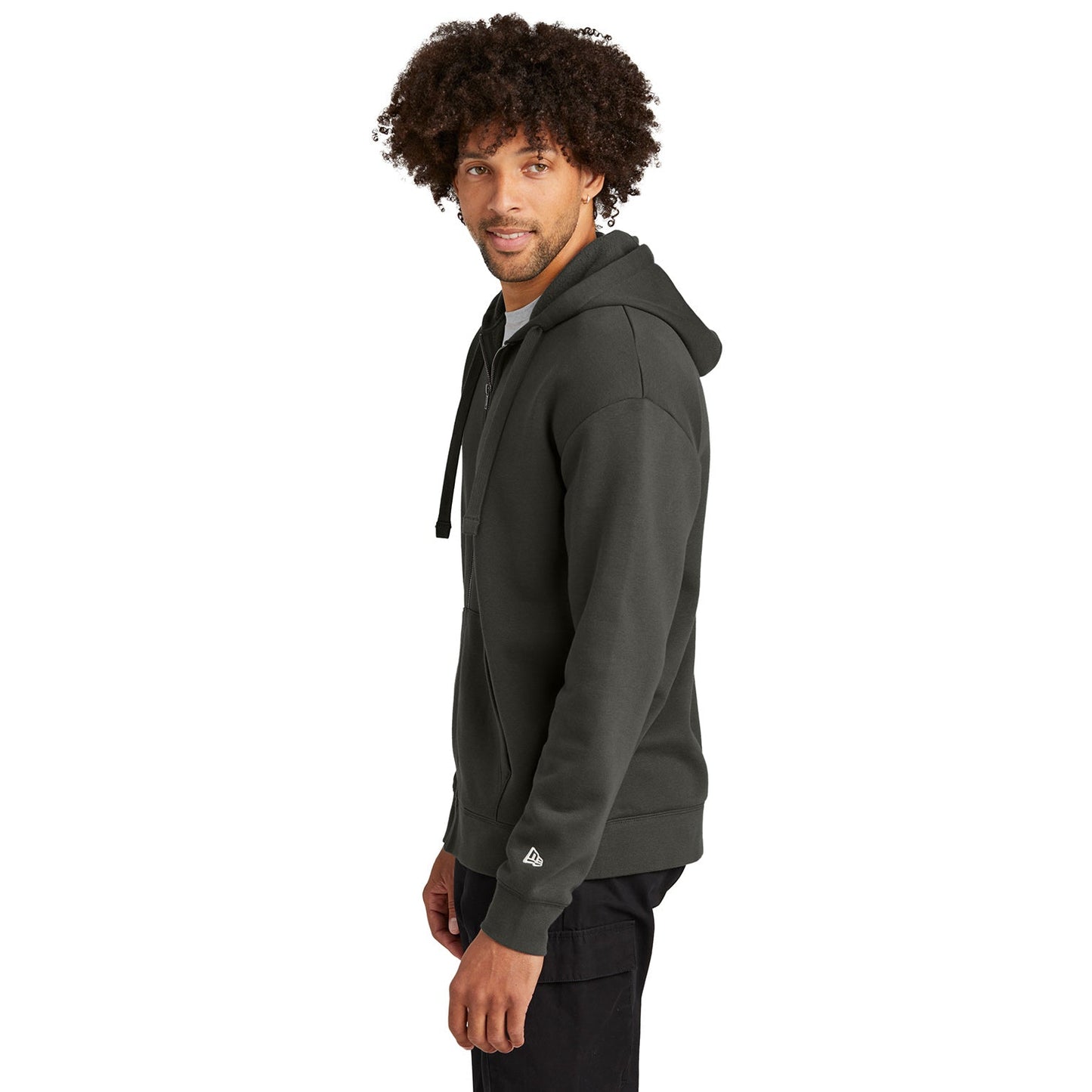 Black Sweatshirt - New Era - Soft Fleece Hoodie