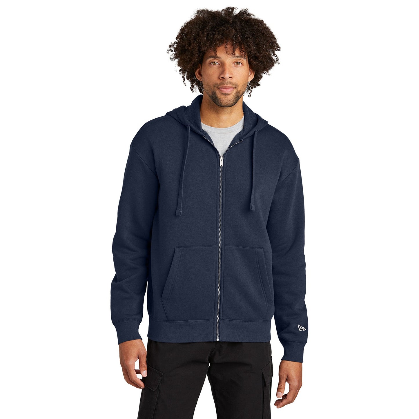 Black Sweatshirt - New Era - Soft Fleece Hoodie