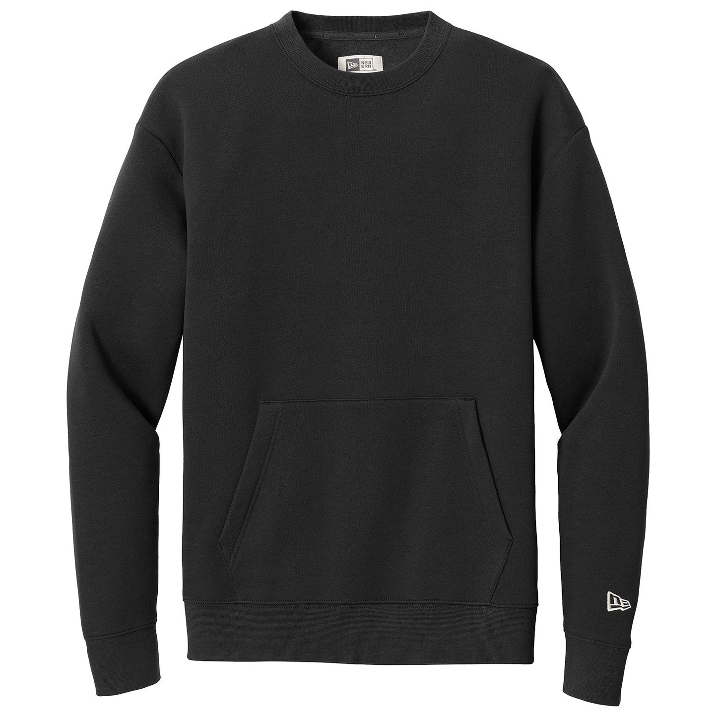 Black Fleece Sweatshirt - New Era - Vintage Style
