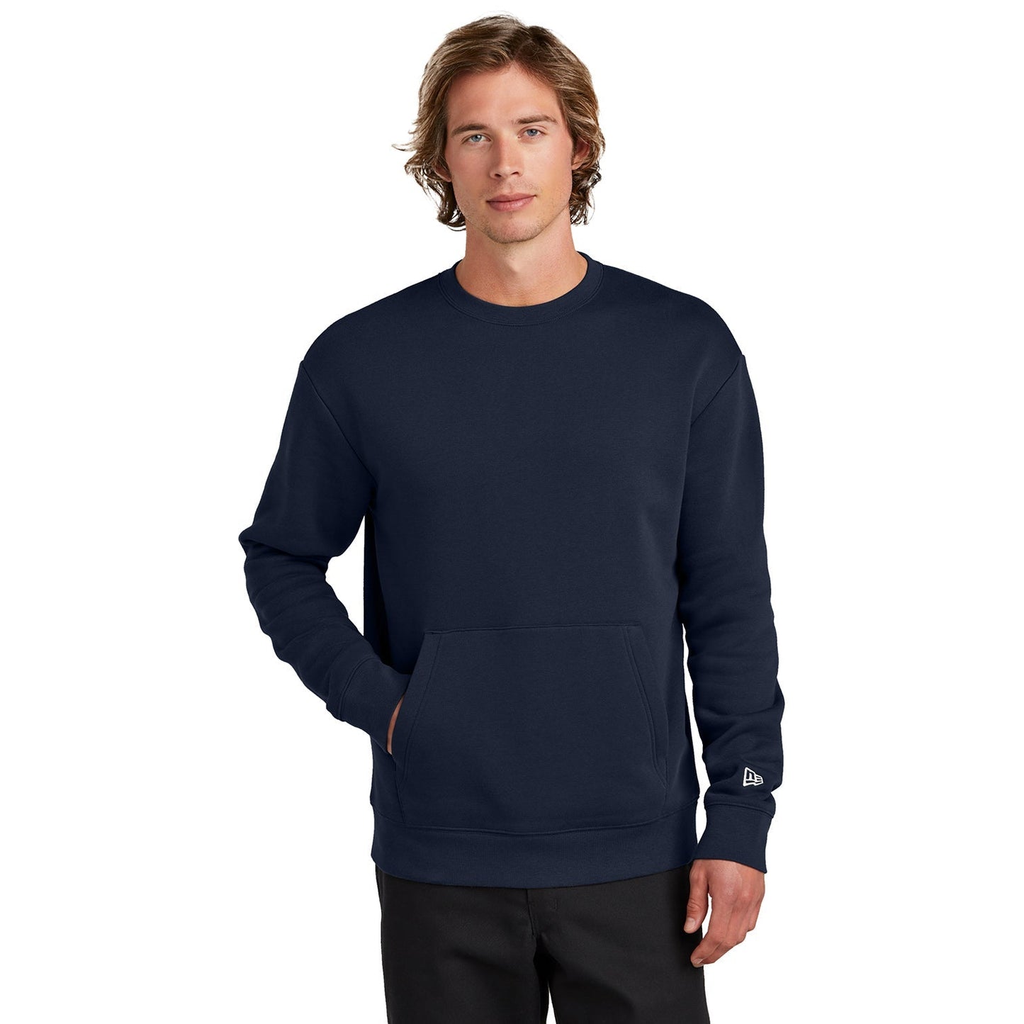 Black Fleece Sweatshirt - New Era - Vintage Style