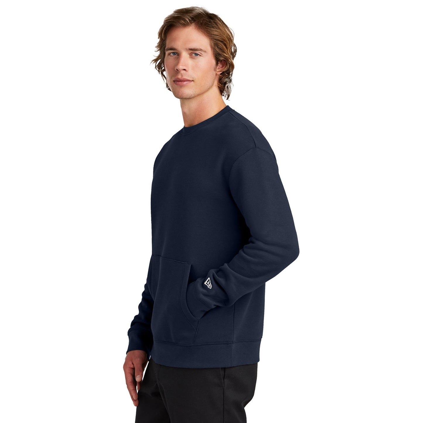 Black Fleece Sweatshirt - New Era - Vintage Style