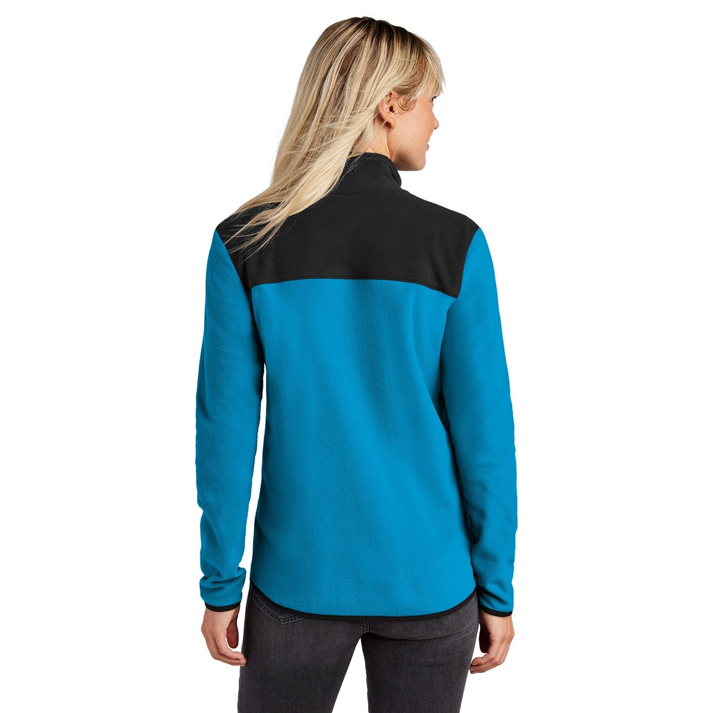 Asphalt Grey Fleece Jacket - The North Face - Stretch Design