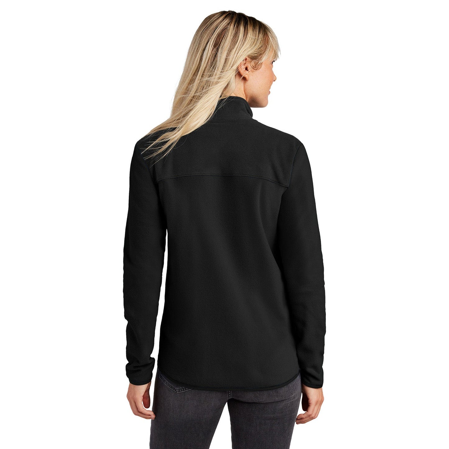Asphalt Grey Fleece Jacket - The North Face - Stretch Design