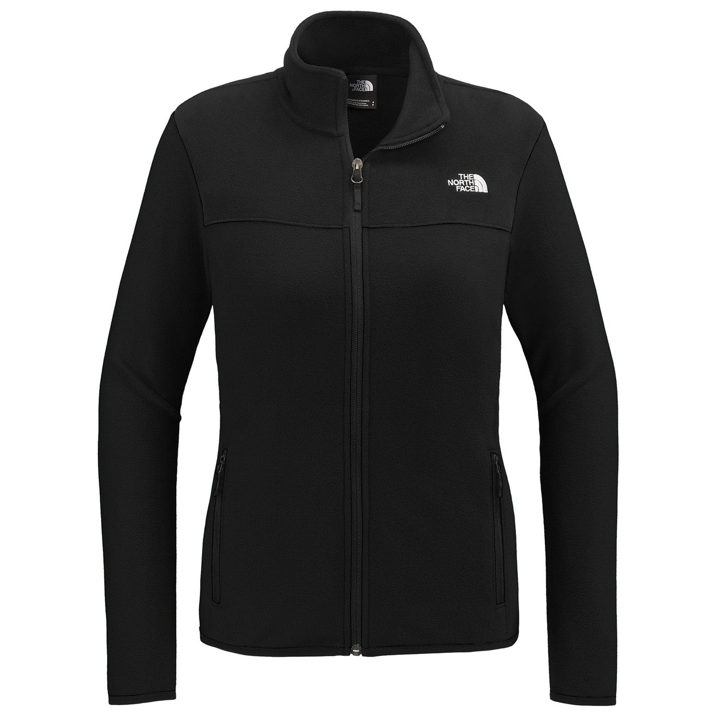Asphalt Grey Fleece Jacket - The North Face - Stretch Design