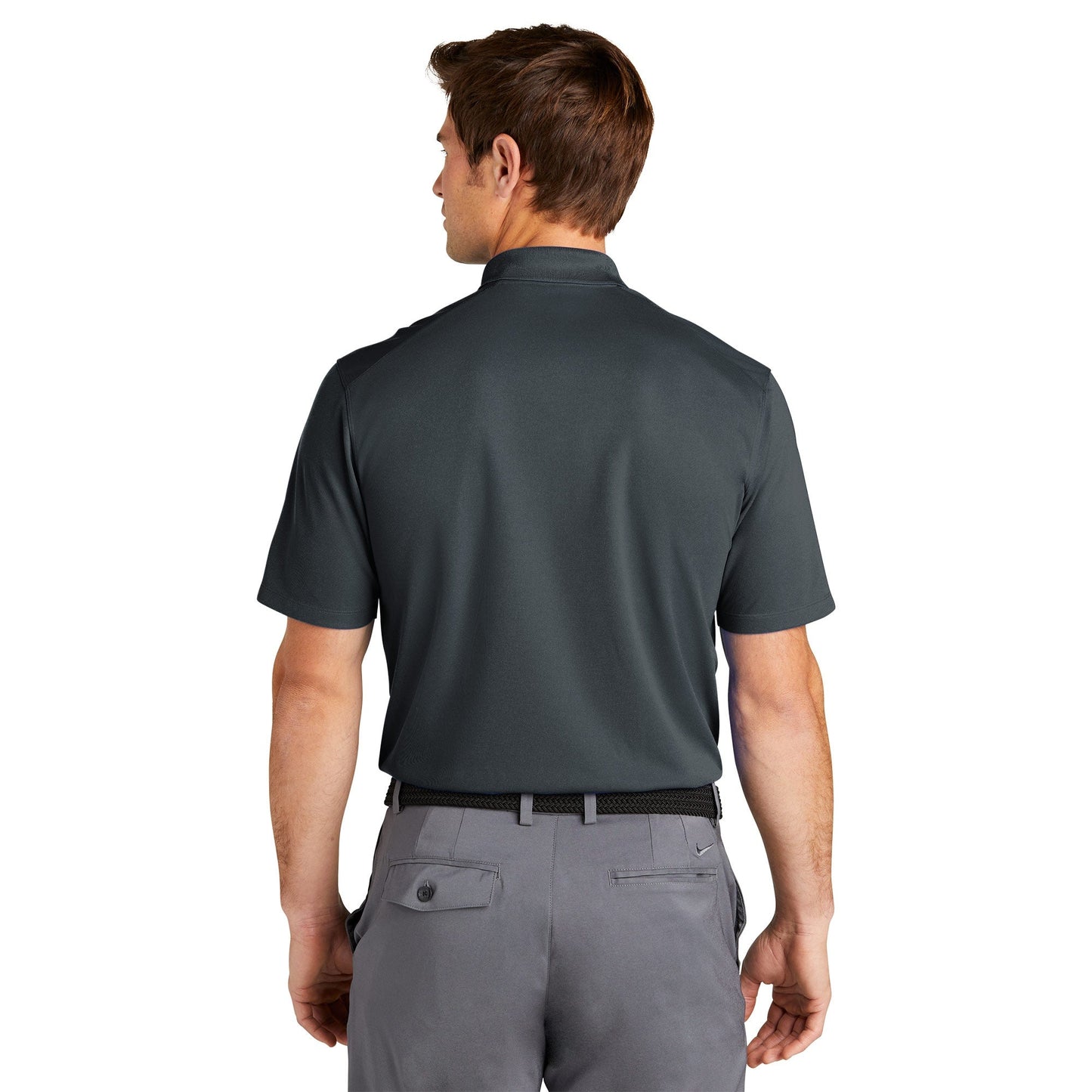 Anthracite Polo - Nike - Dri-Fit Micro Pique