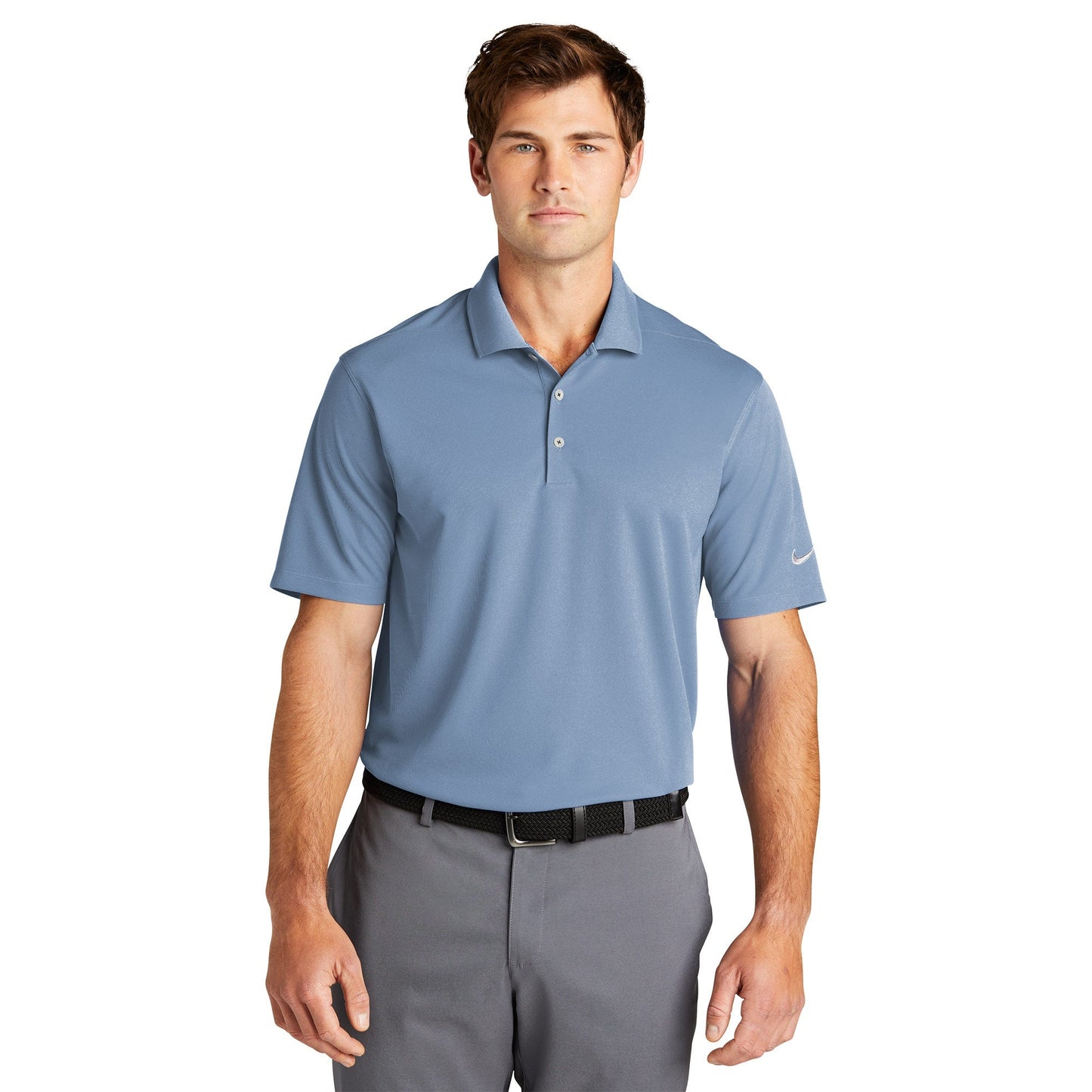 Anthracite Polo - Nike - Dri-Fit Micro Pique