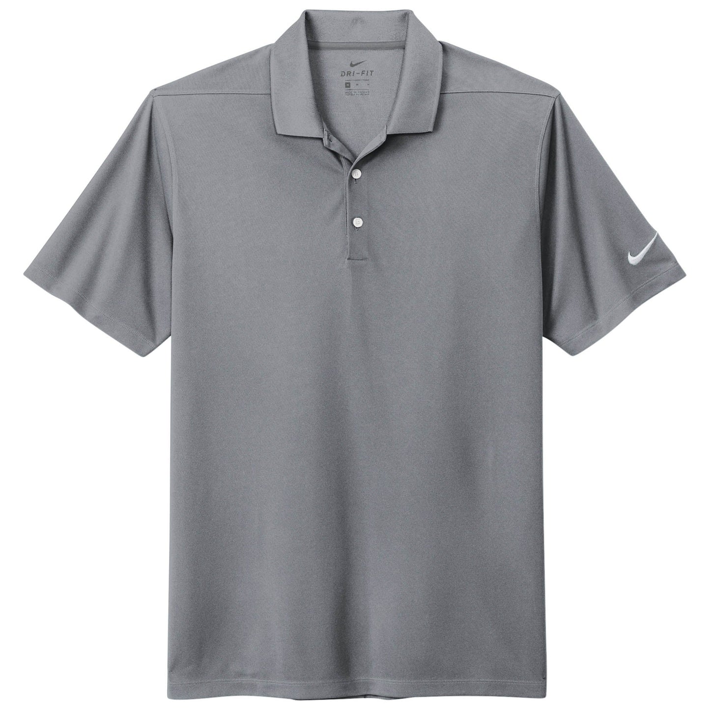 Anthracite Polo - Nike - Dri-Fit Micro Pique