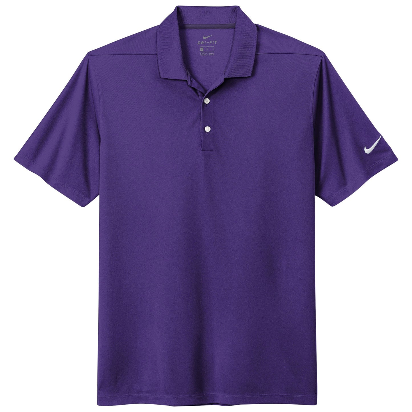 Anthracite Polo - Nike - Dri-Fit Micro Pique