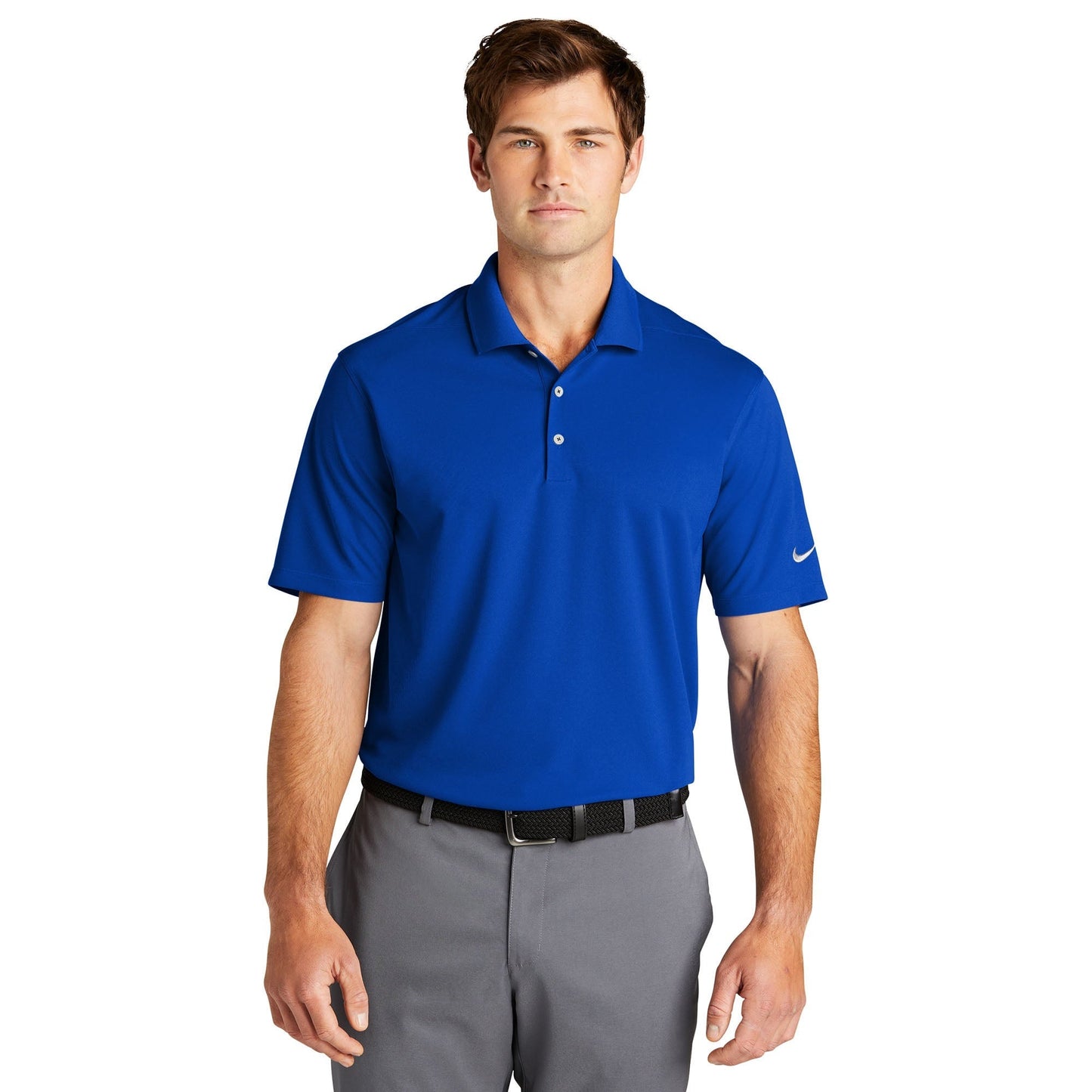 Anthracite Polo - Nike - Dri-Fit Micro Pique