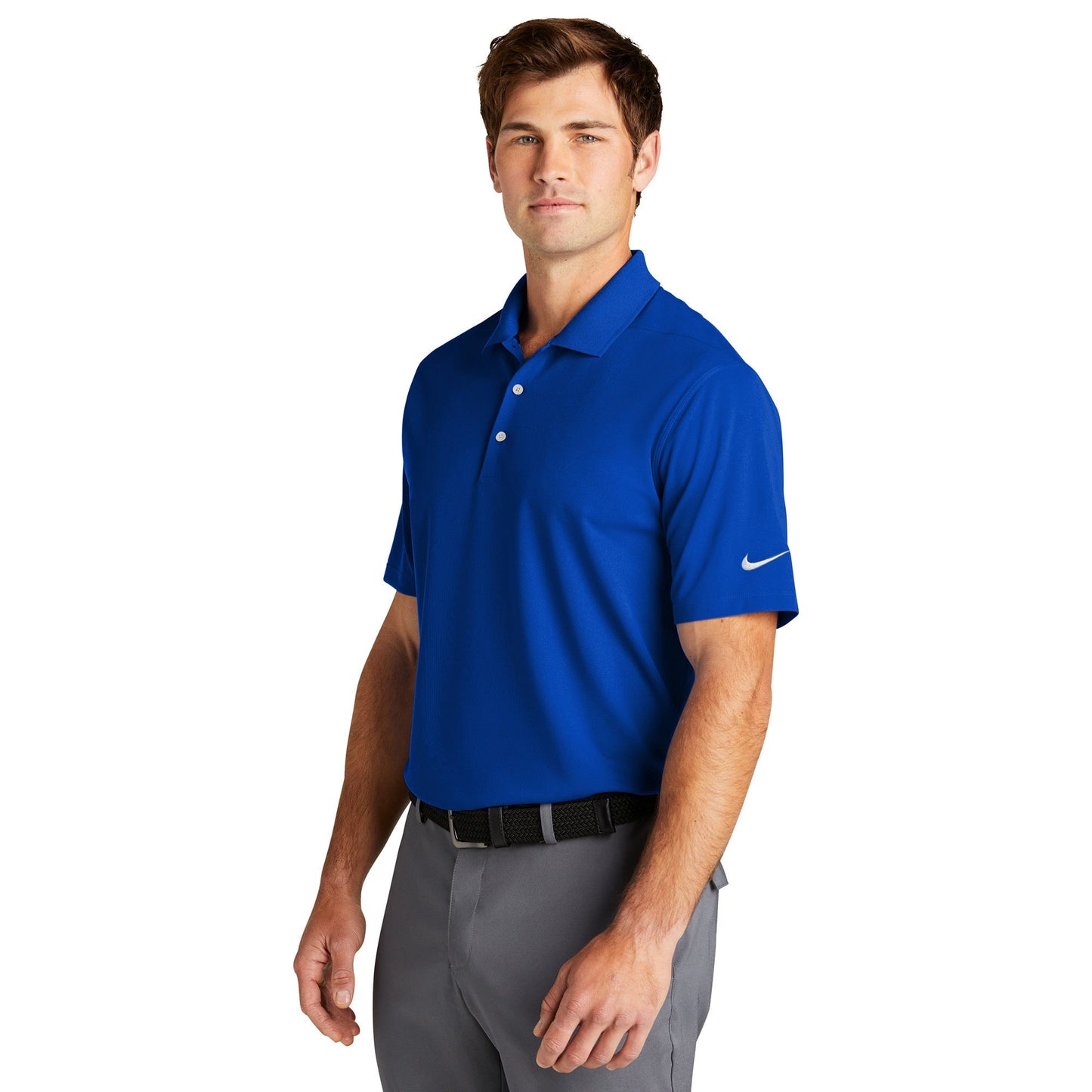 Anthracite Polo - Nike - Dri-Fit Micro Pique
