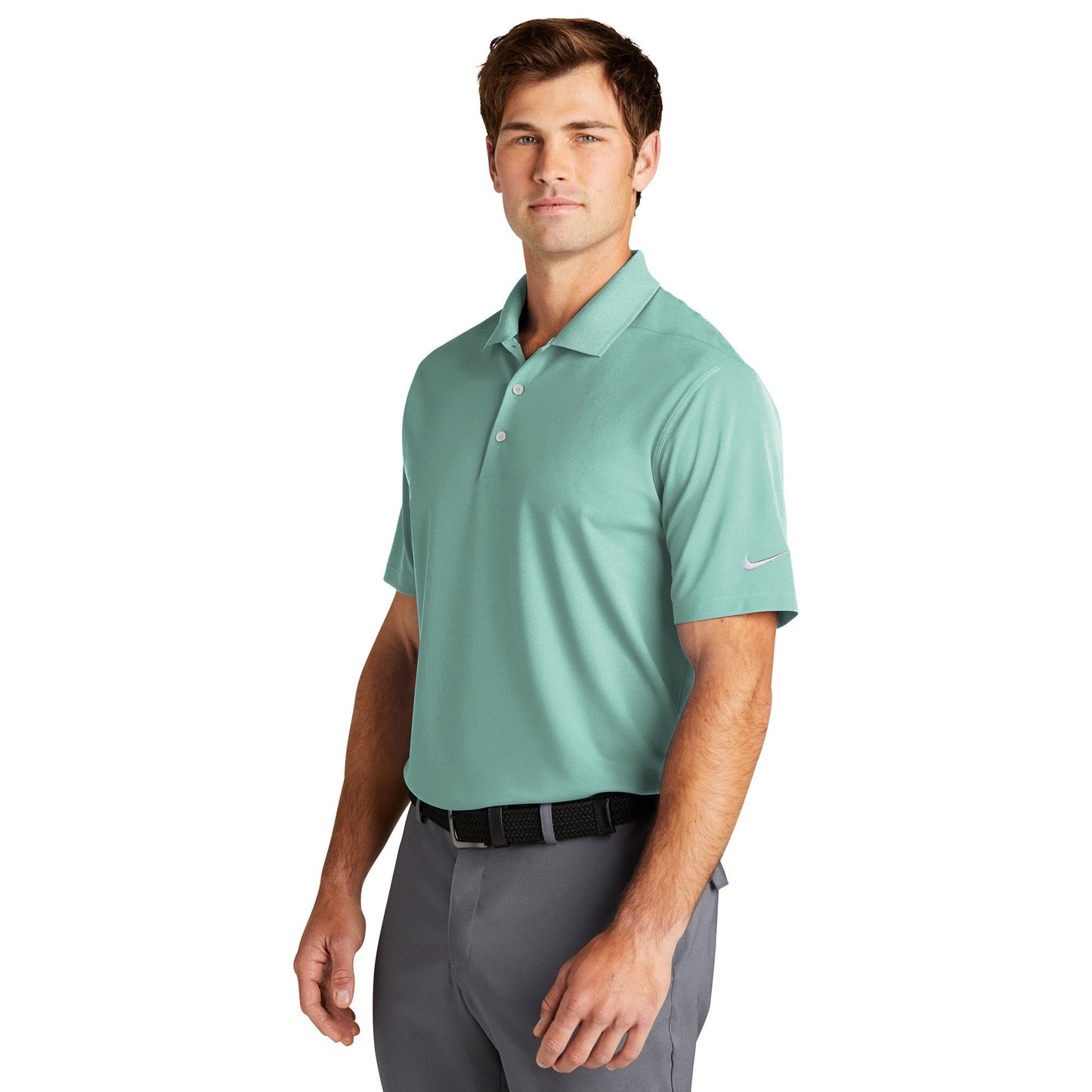 Anthracite Polo - Nike - Dri-Fit Micro Pique