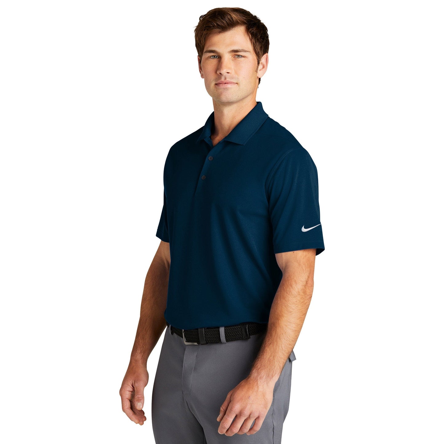 Anthracite Polo - Nike - Dri-Fit Micro Pique