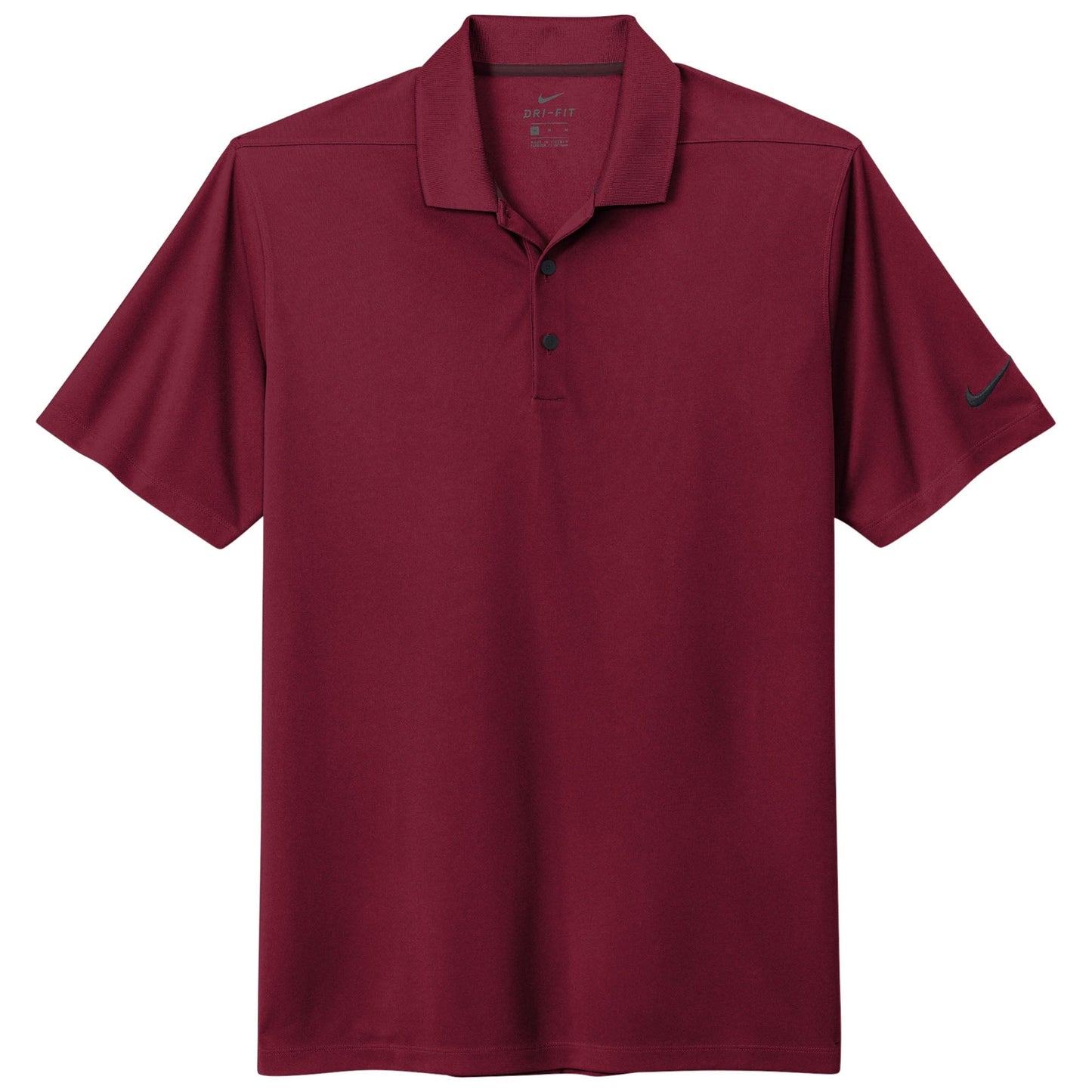 Anthracite Polo - Nike - Dri-Fit Micro Pique