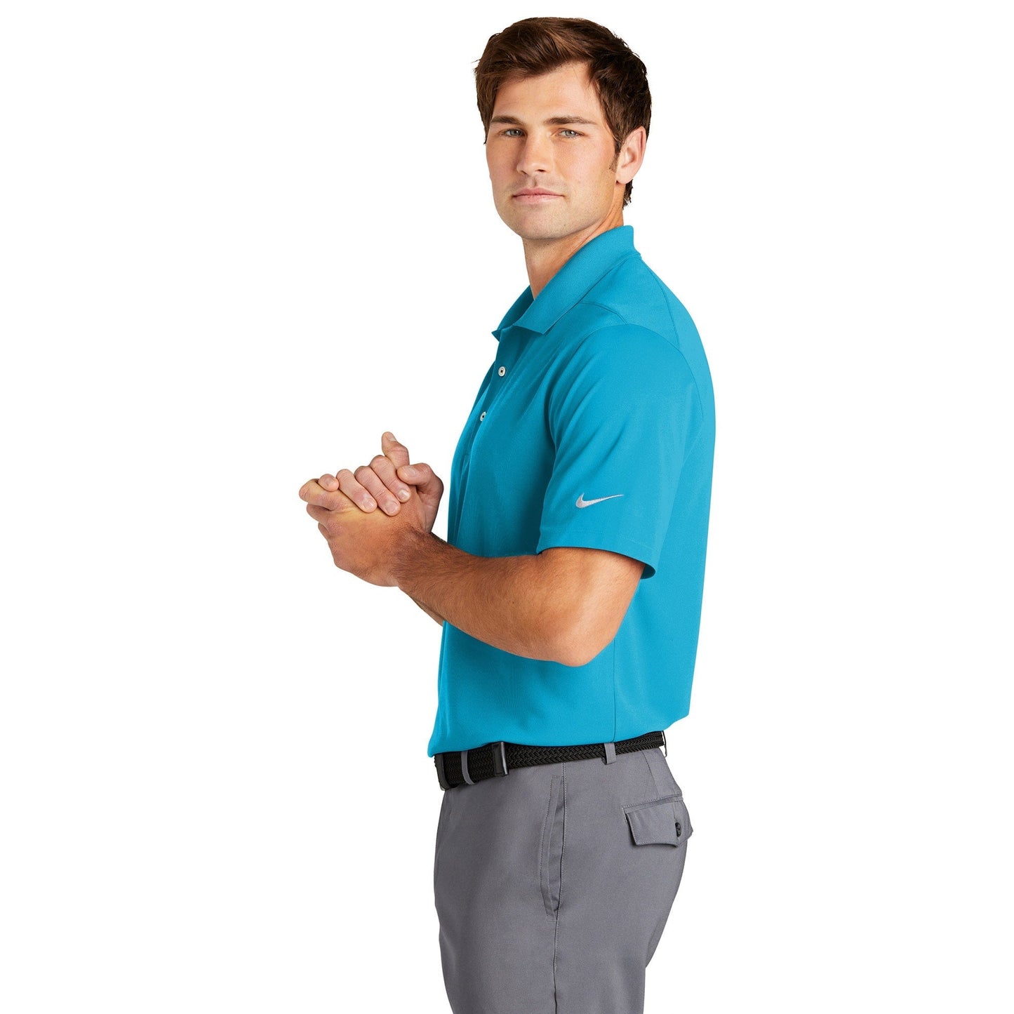 Anthracite Polo - Nike - Dri-Fit Micro Pique