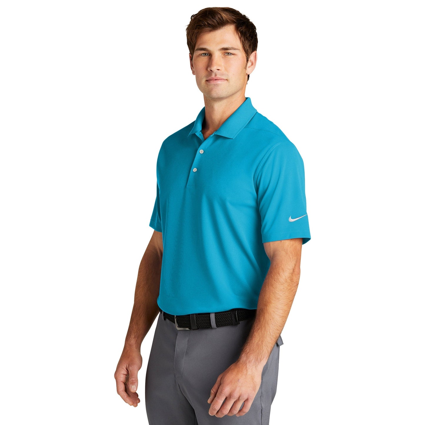 Anthracite Polo - Nike - Dri-Fit Micro Pique