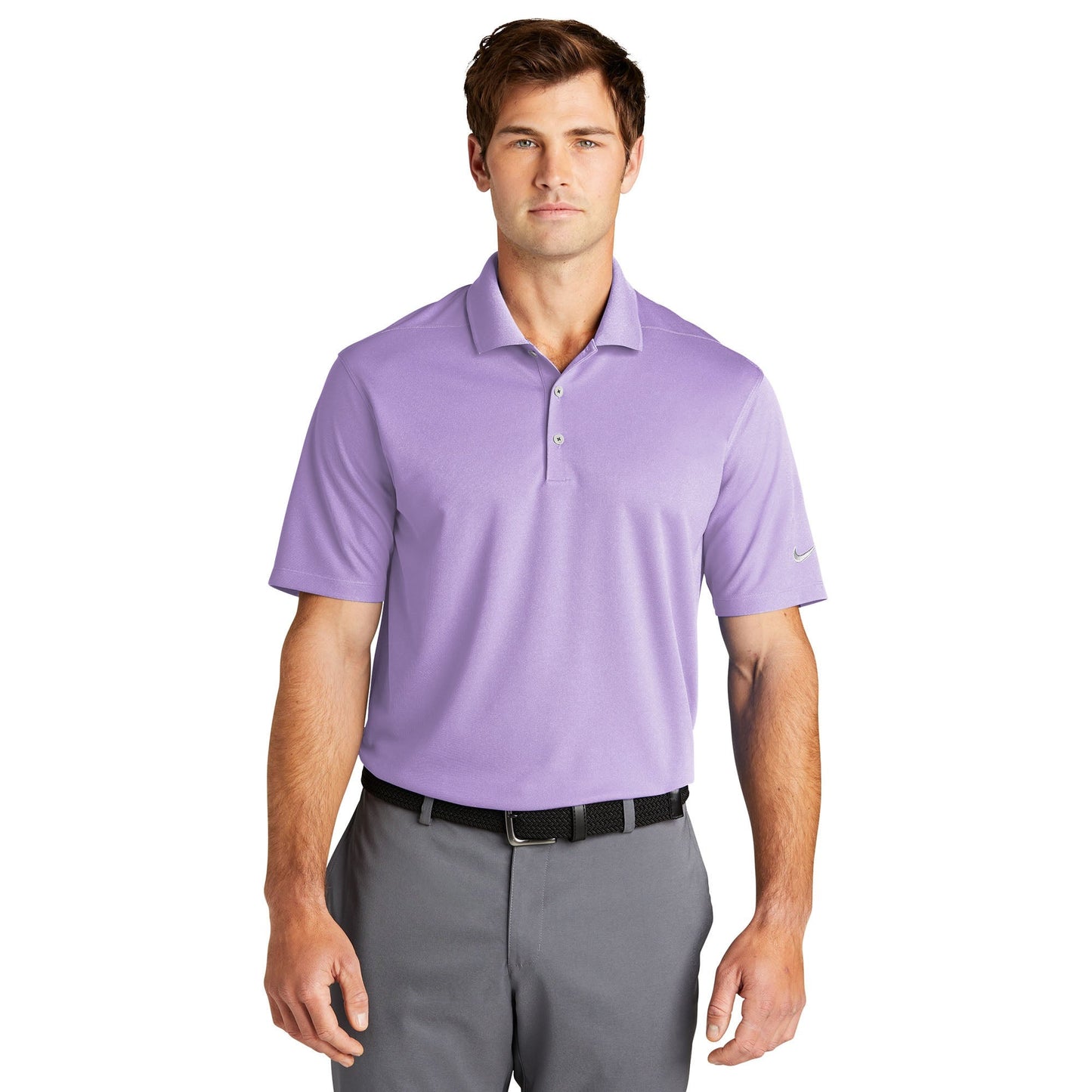Anthracite Polo - Nike - Dri-Fit Micro Pique