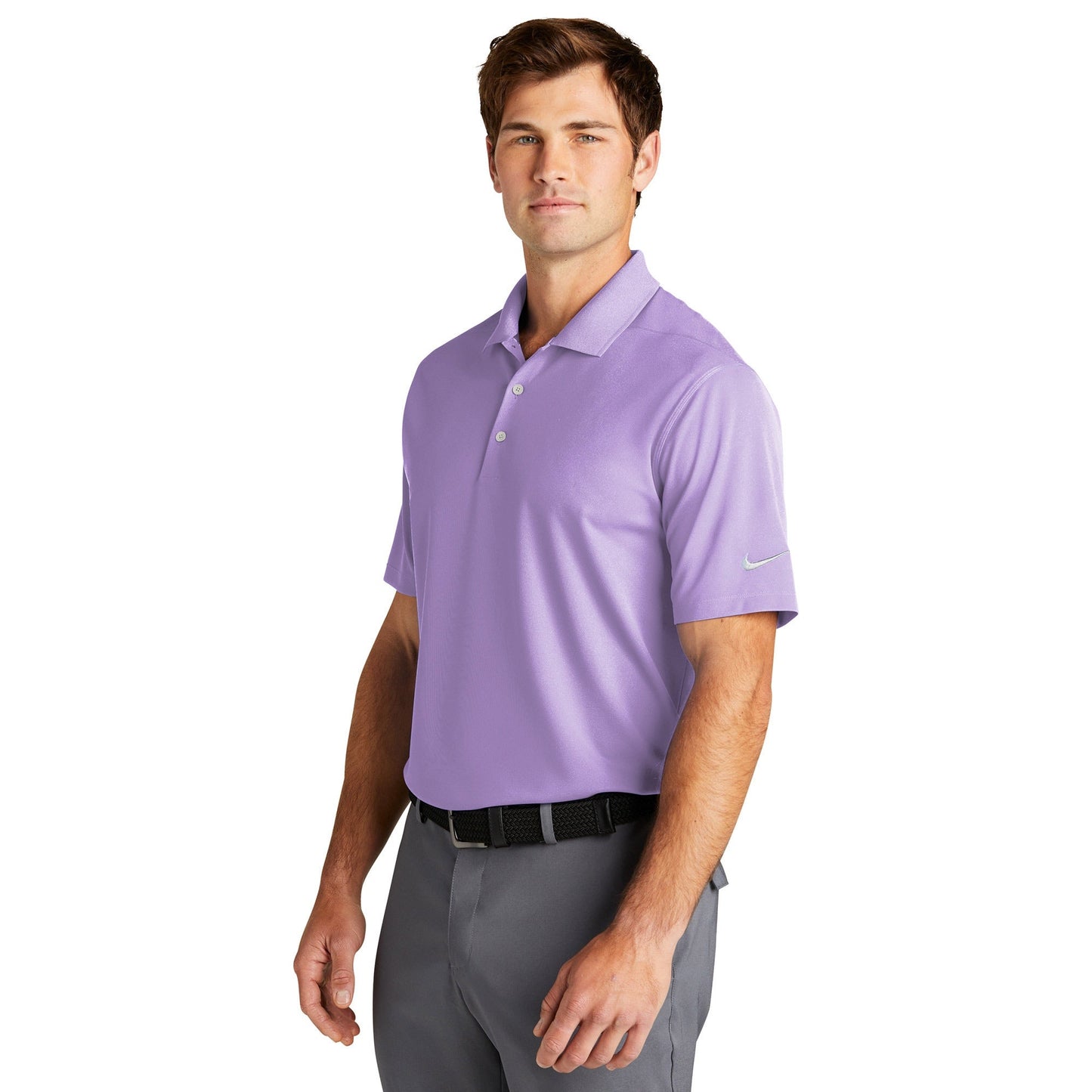 Anthracite Polo - Nike - Dri-Fit Micro Pique