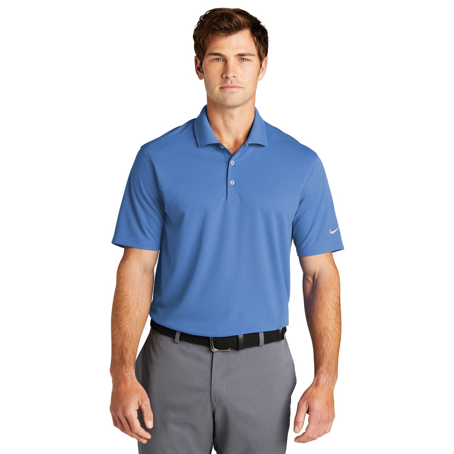 Anthracite Polo - Nike - Dri-Fit Micro Pique