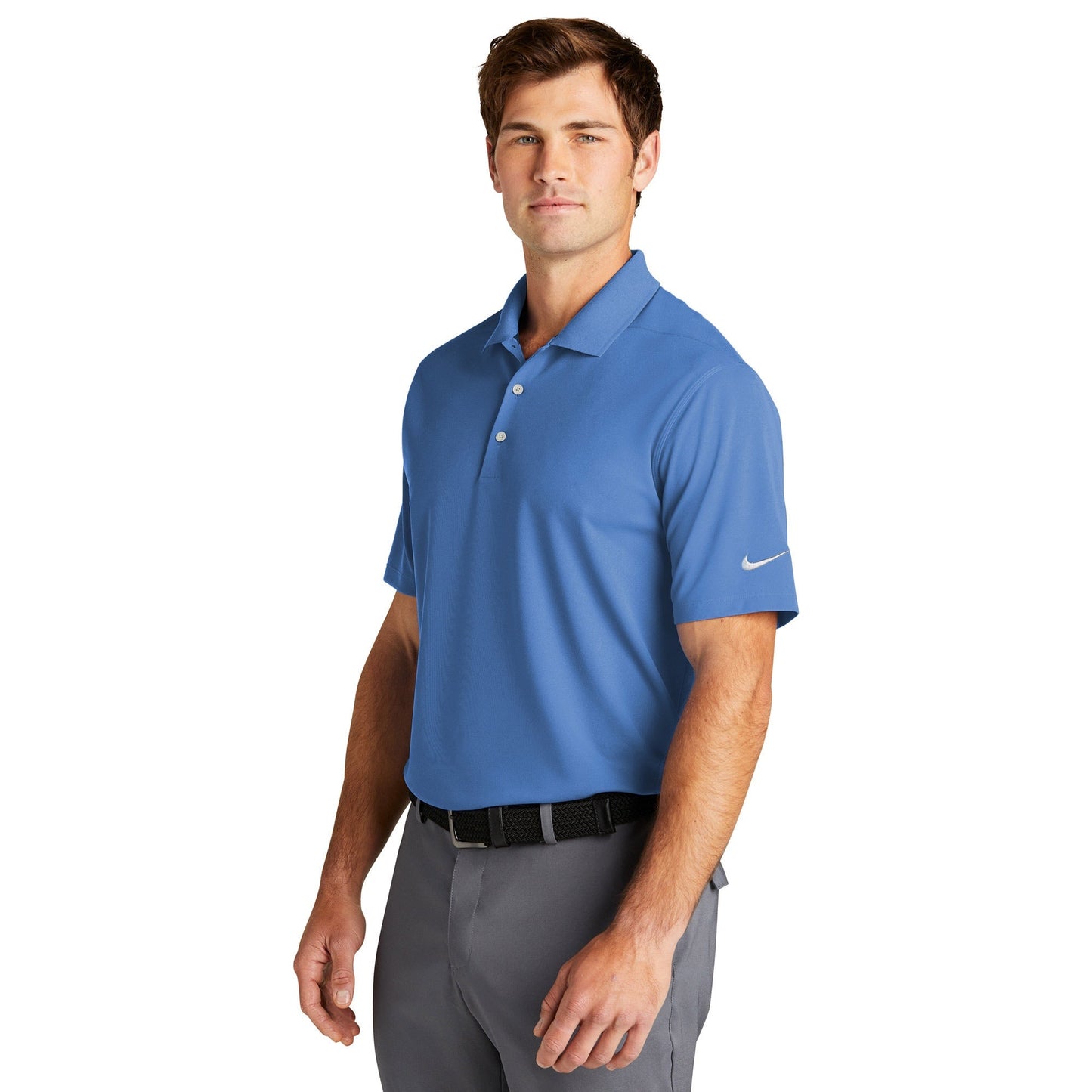 Anthracite Polo - Nike - Dri-Fit Micro Pique