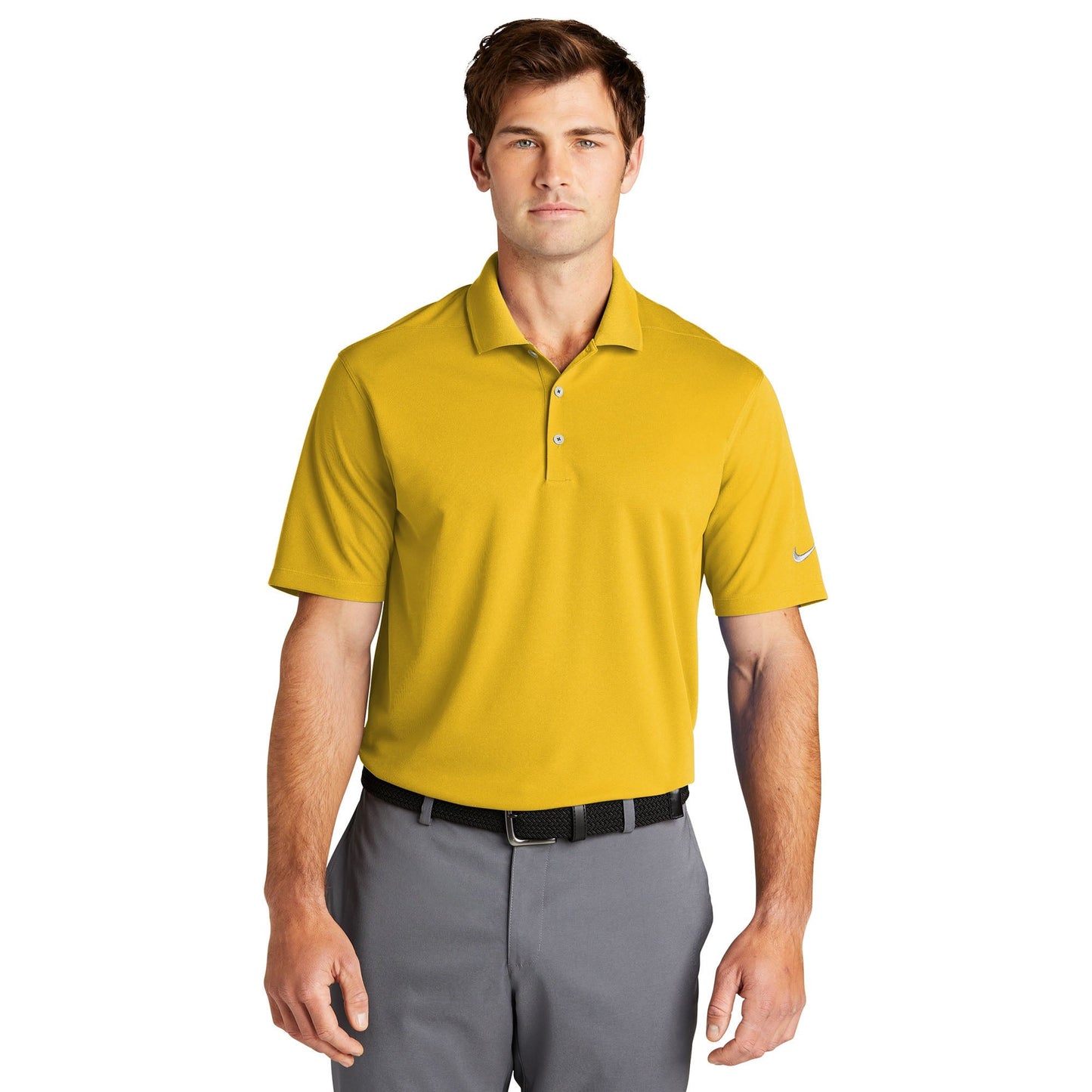 Anthracite Polo - Nike - Dri-Fit Micro Pique