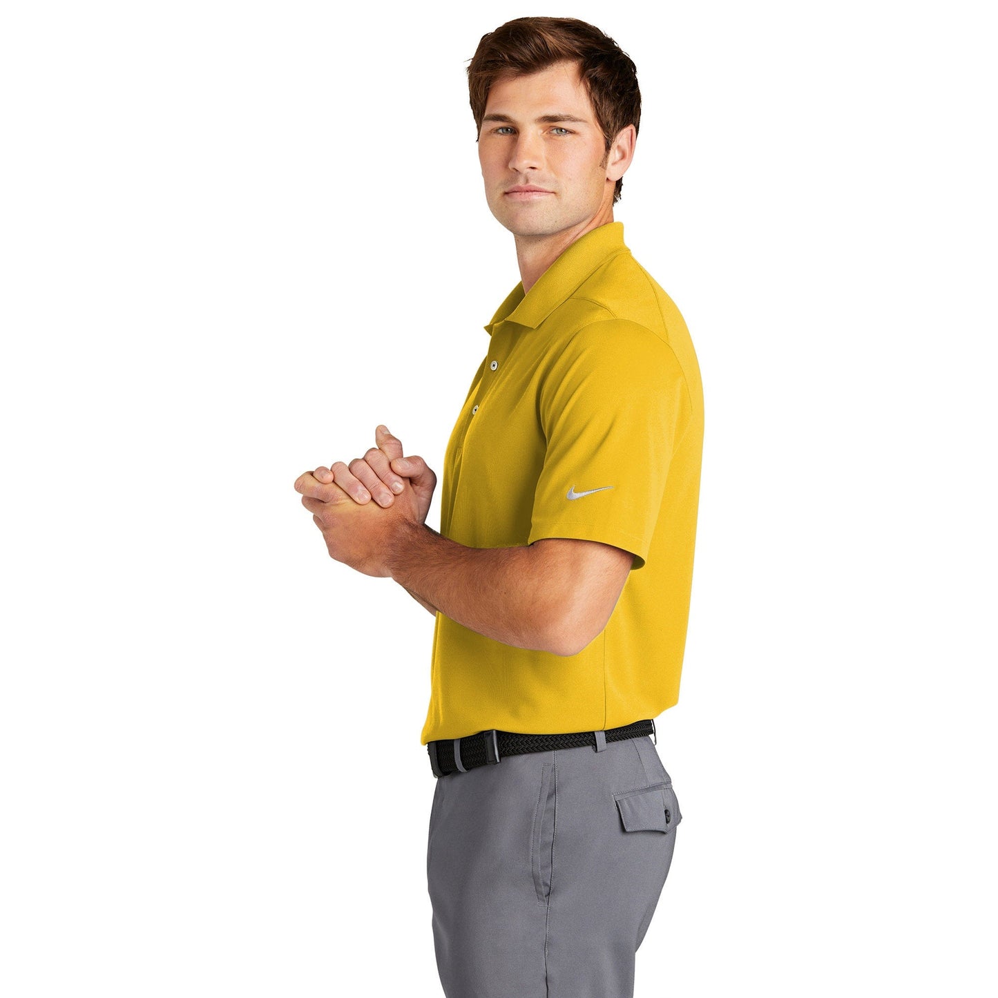 Anthracite Polo - Nike - Dri-Fit Micro Pique