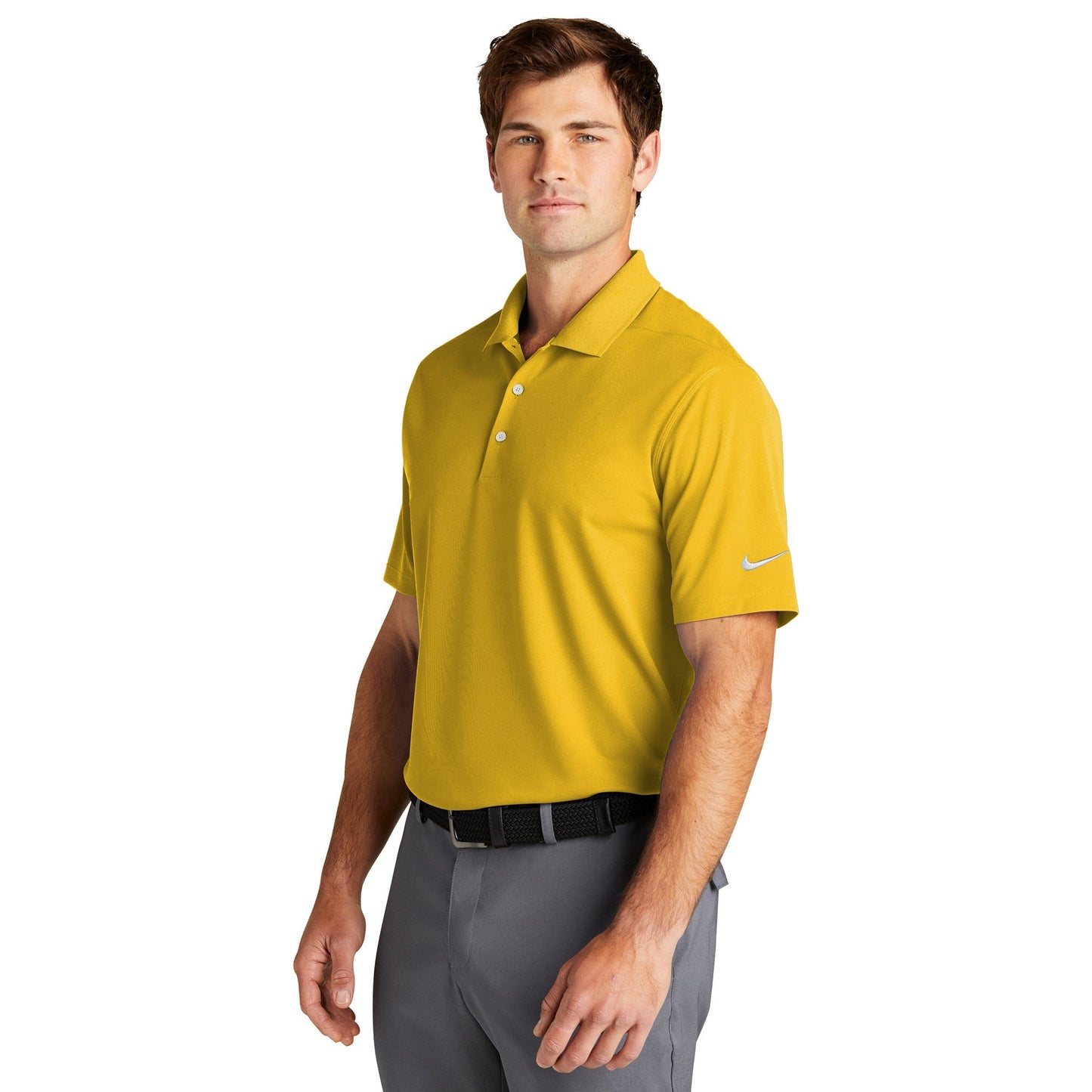 Anthracite Polo - Nike - Dri-Fit Micro Pique
