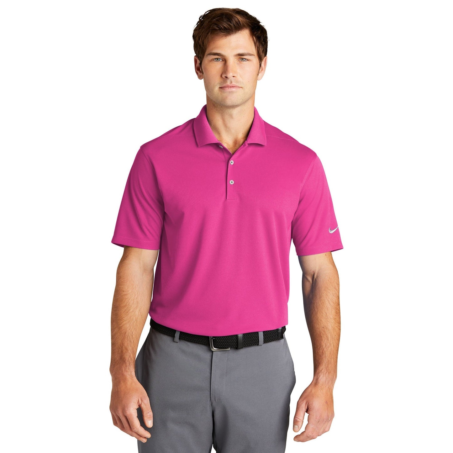Anthracite Polo - Nike - Dri-Fit Micro Pique