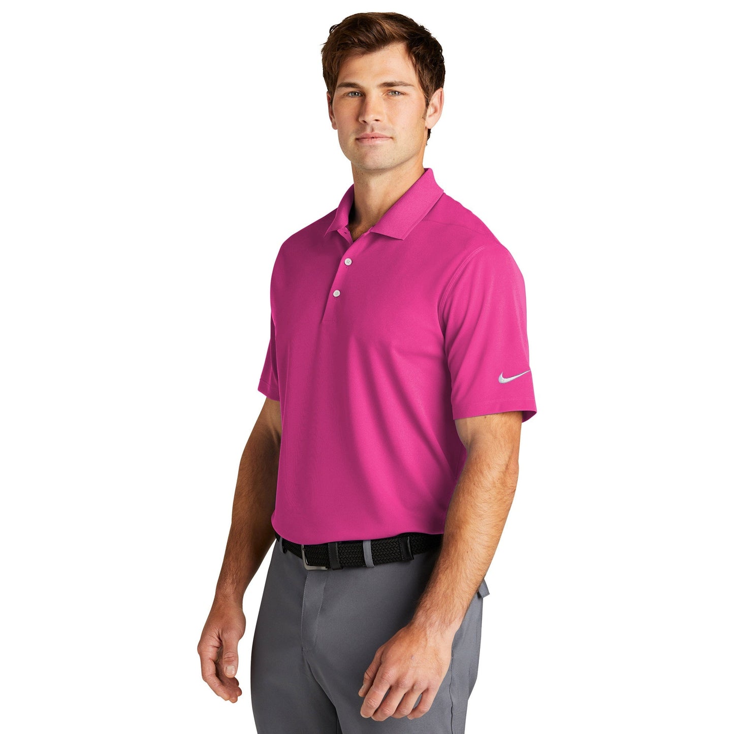 Anthracite Polo - Nike - Dri-Fit Micro Pique