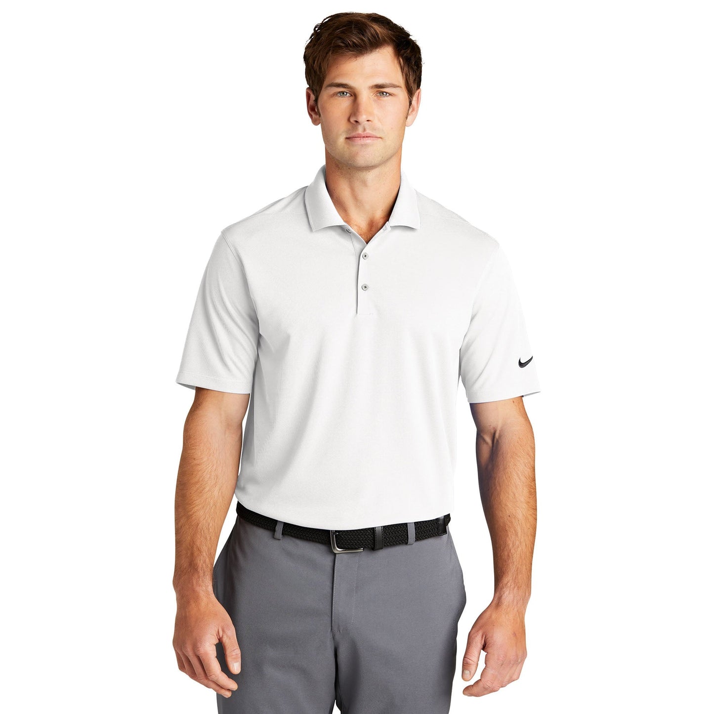 Anthracite Polo - Nike - Dri-Fit Micro Pique