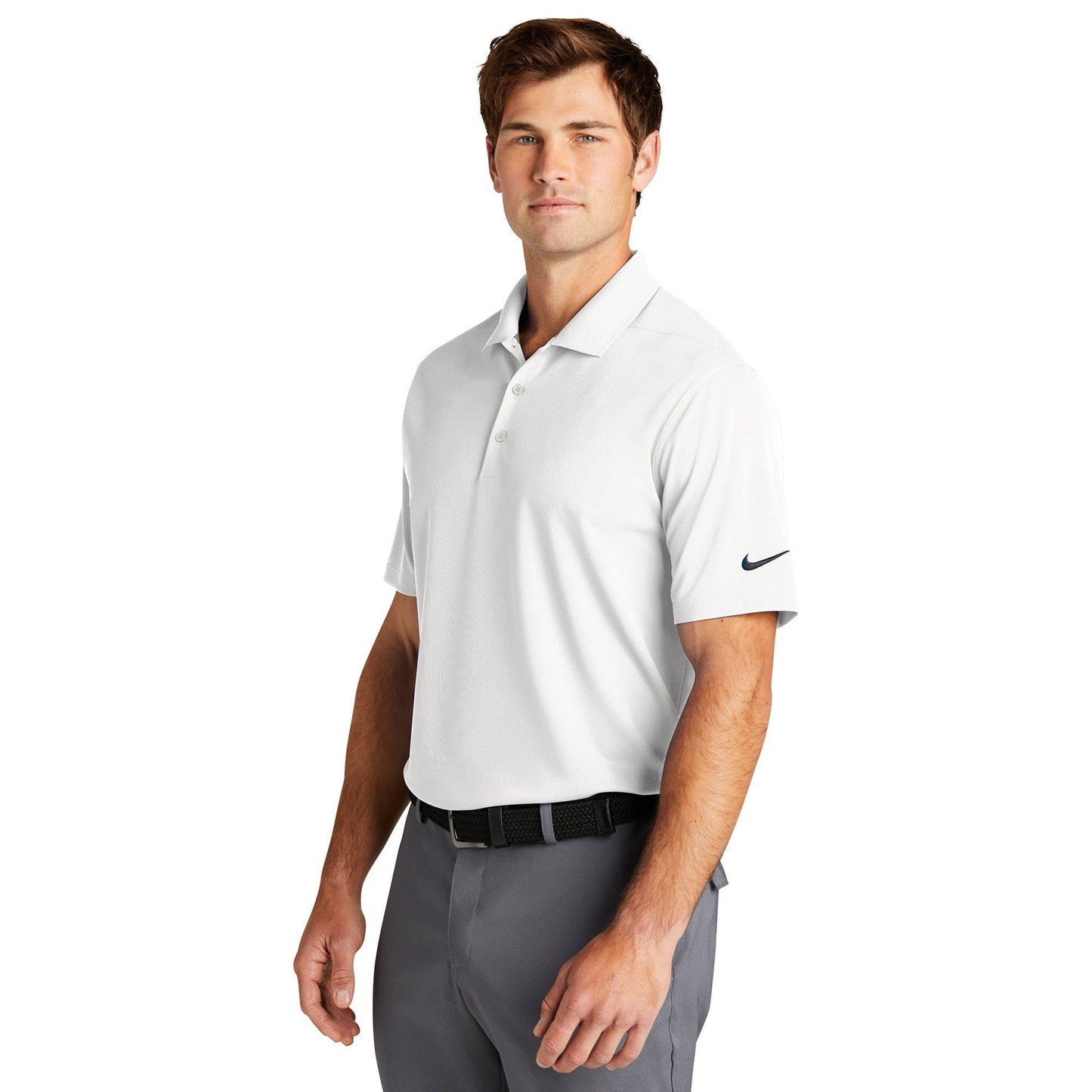 Anthracite Polo - Nike - Dri-Fit Micro Pique