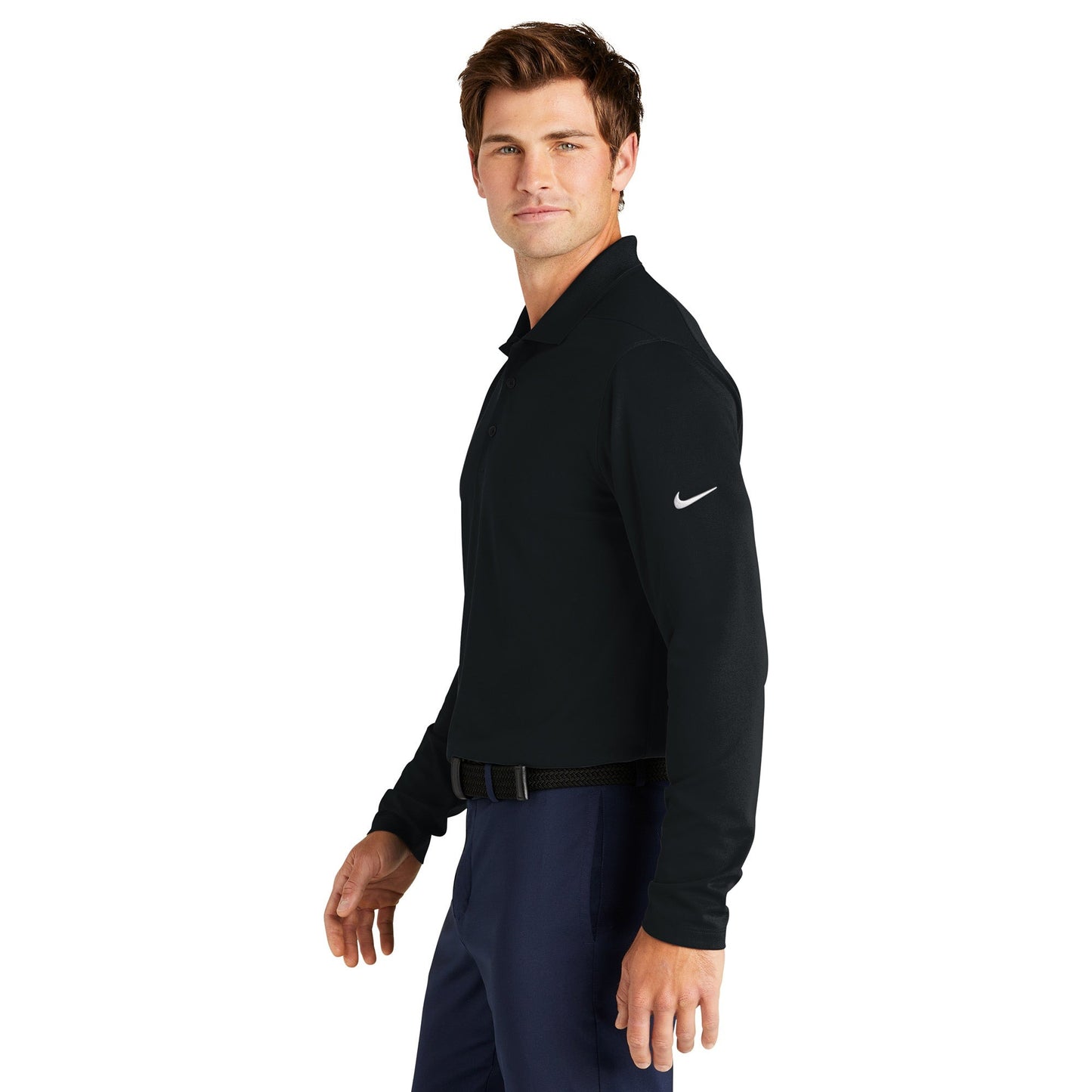 Anthracite Polo Shirt - Nike - Soft Dri-Fit Fabric